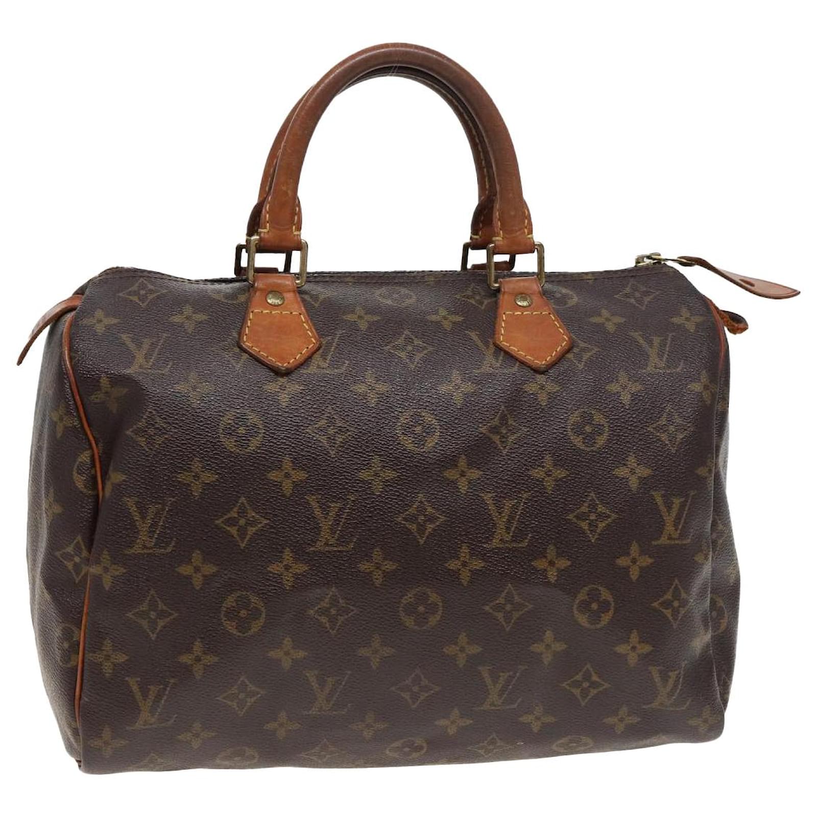 LOUIS VUITTON Handtasche Monogram Speedy 30 M41526 LV Auth yk13362  