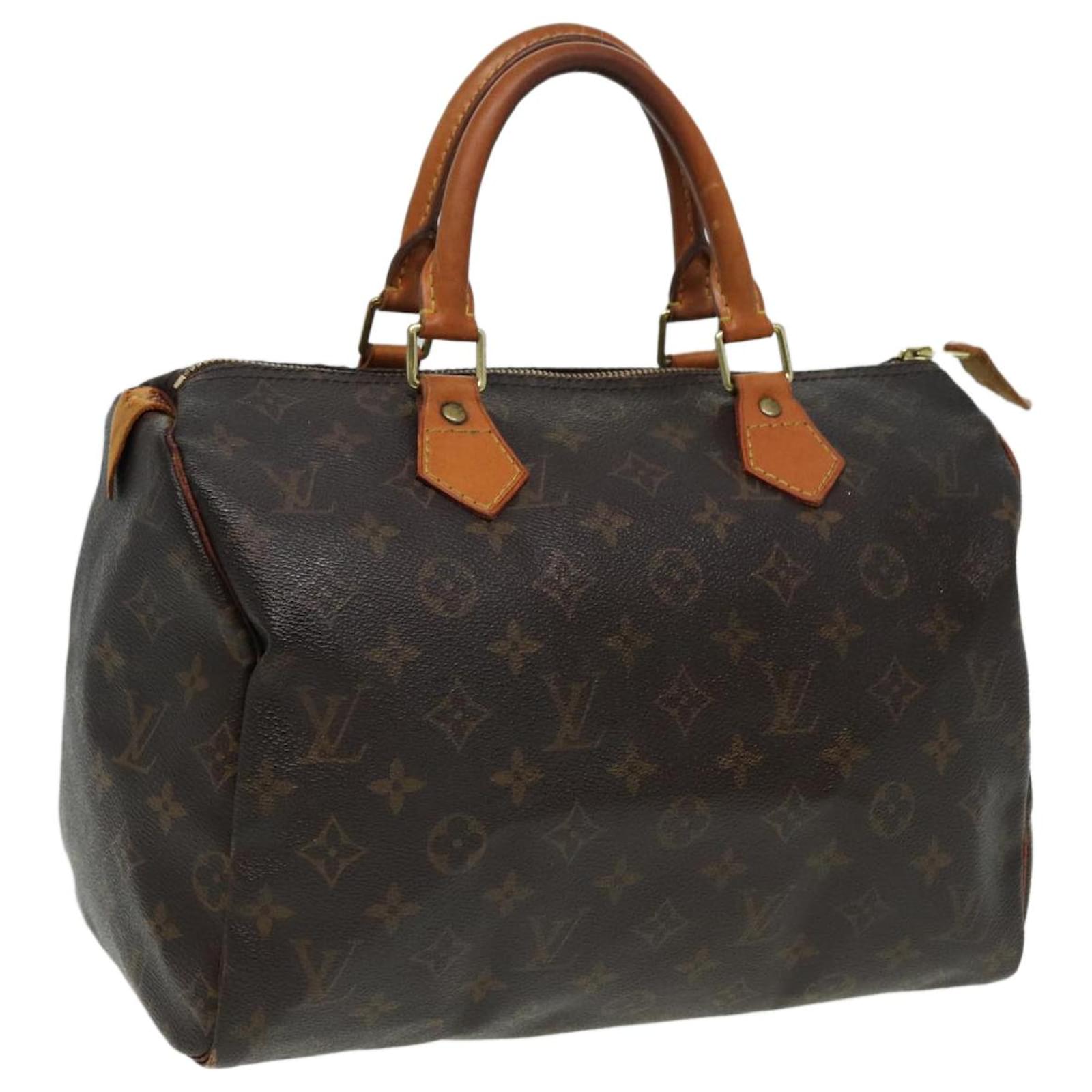 LOUIS VUITTON Handtasche Monogram Speedy 30 M41526 LV Auth 80639  
