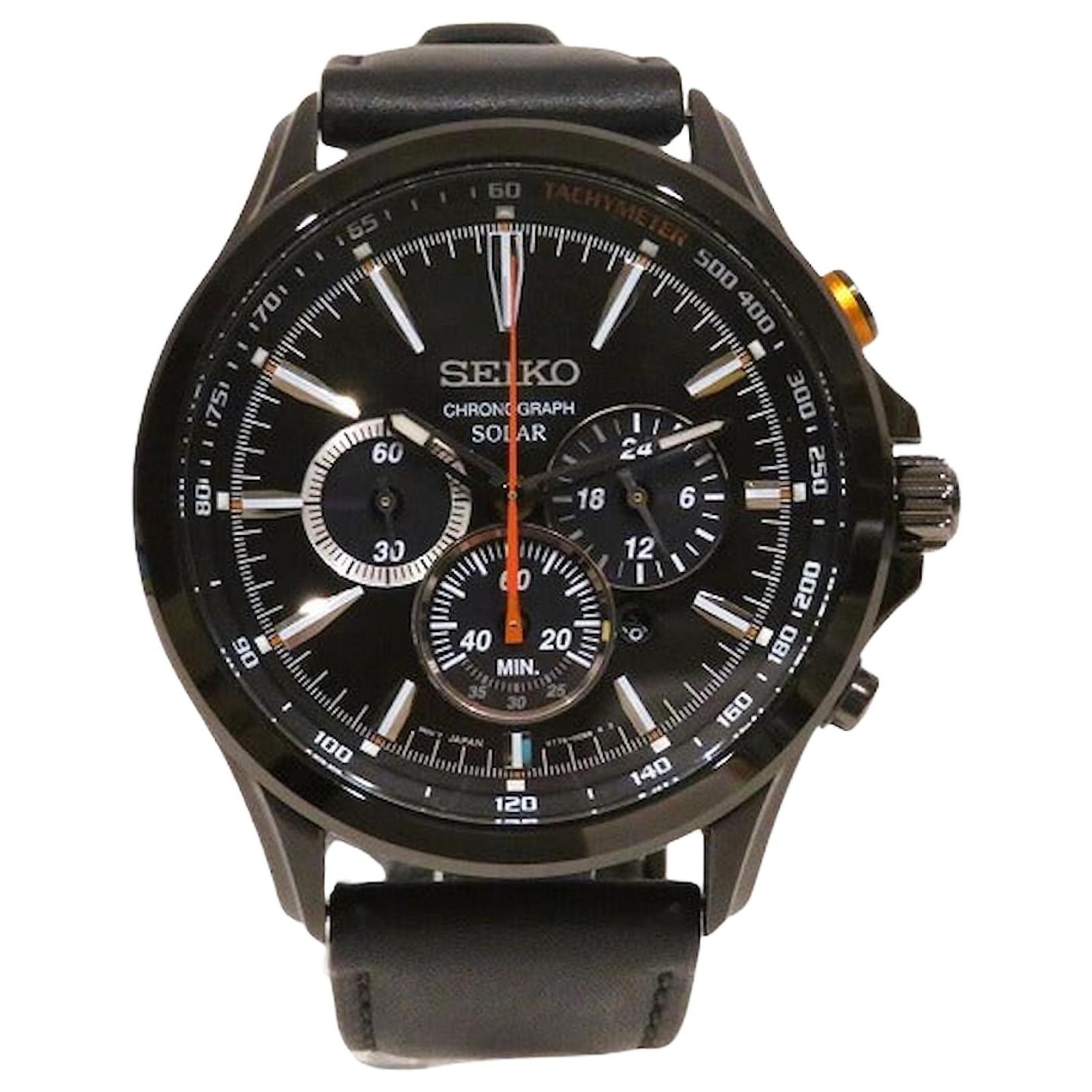 Autre Marque Seiko Solar Chronograph Watch V175-0DM0 in Good 