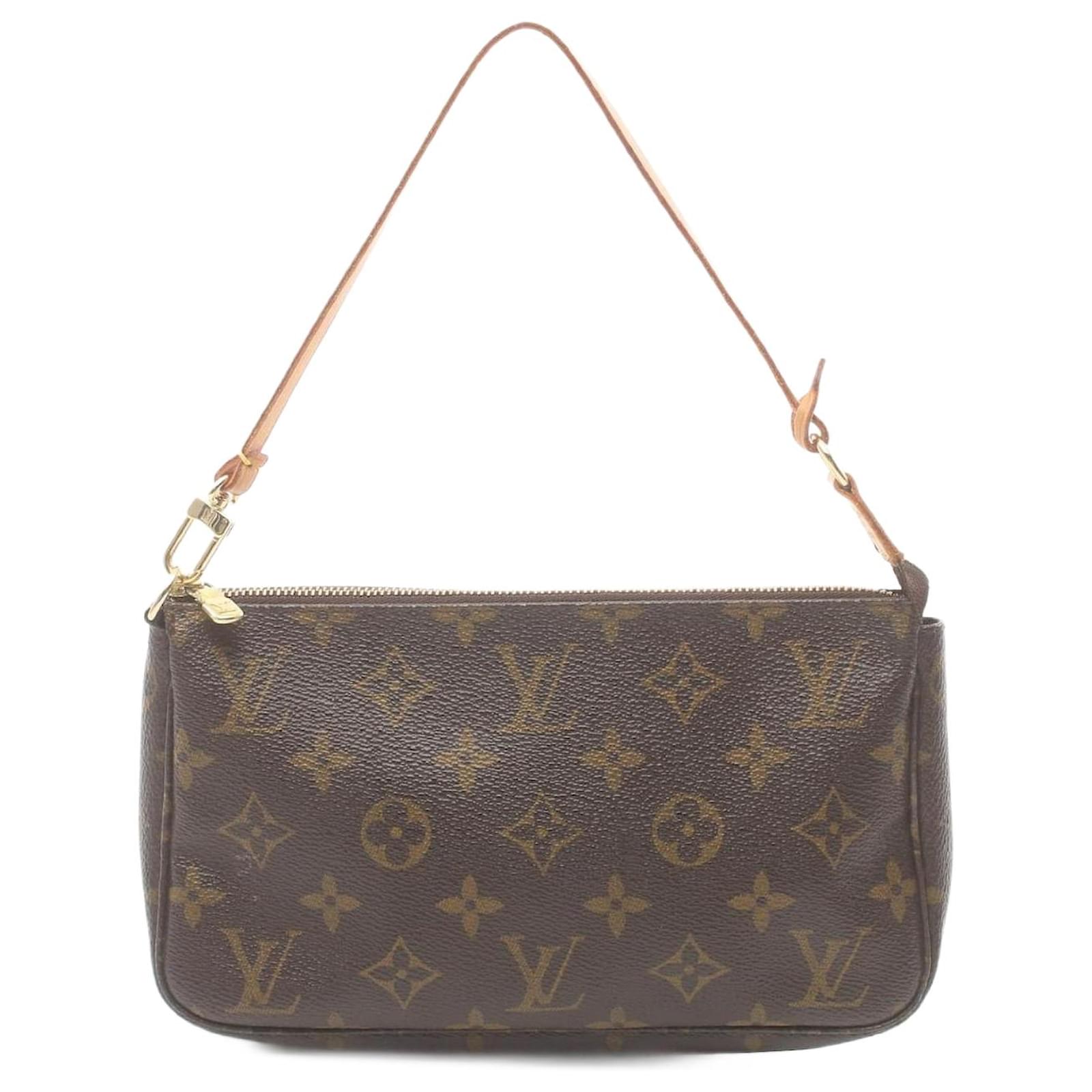 Louis Vuitton Pochette Accessoires Canvas Schultertasche M51980 in 