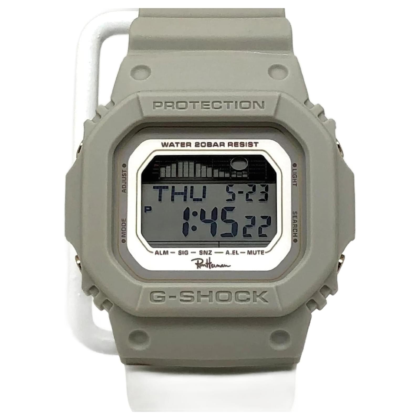 CASIO G-SHOCK for Ron Herman GLX-6900-1JF ロンハーマン コラボ Gショック 限定 時計 ムーンデータ タイドグラフ RHC CASIO×RON　HERMAN G-SHOCK　15TH　ANNIVERSARY　WATCH GLX-5600