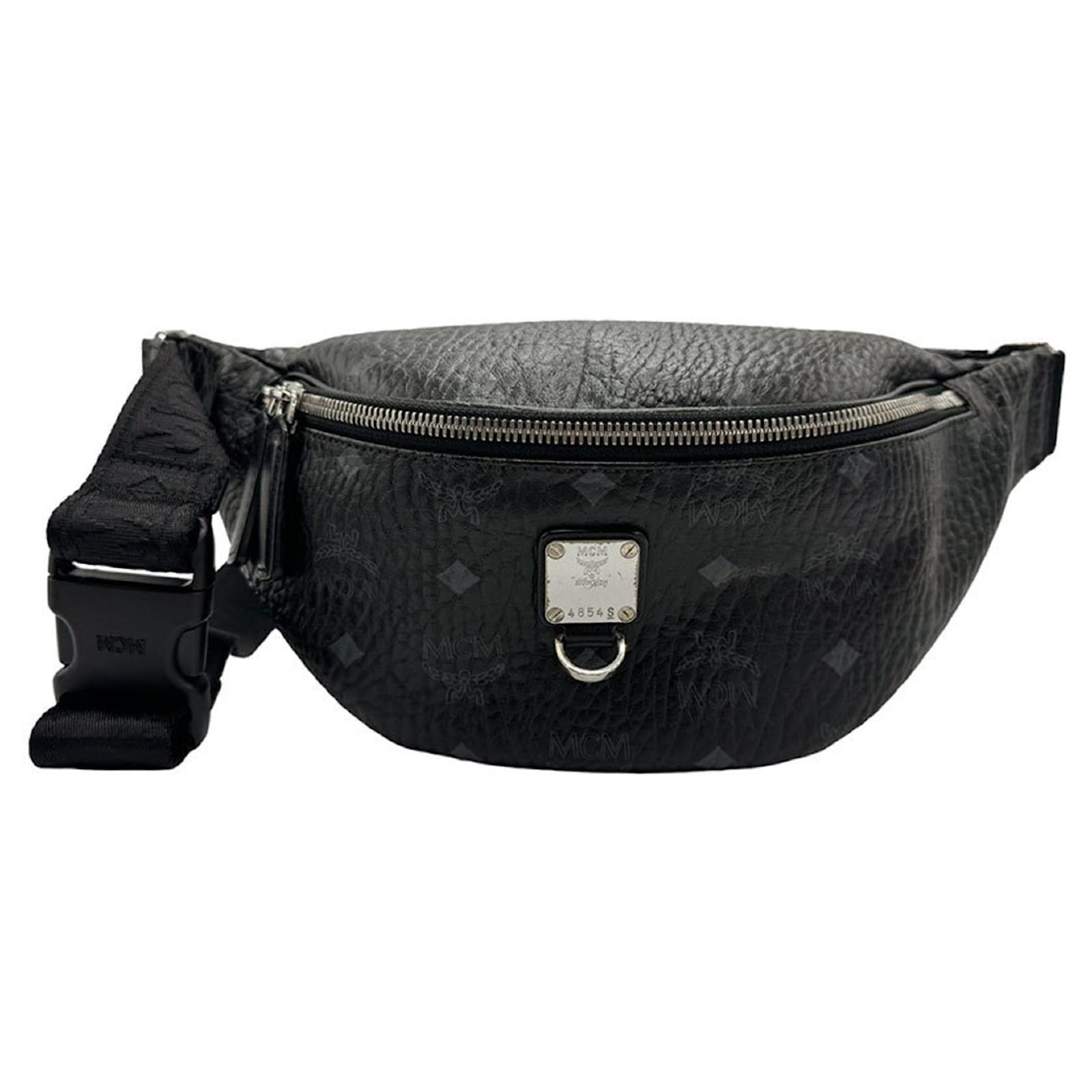 Bauchtasche Herren Mcm Tasche Bauchtasche MCM Schwarze