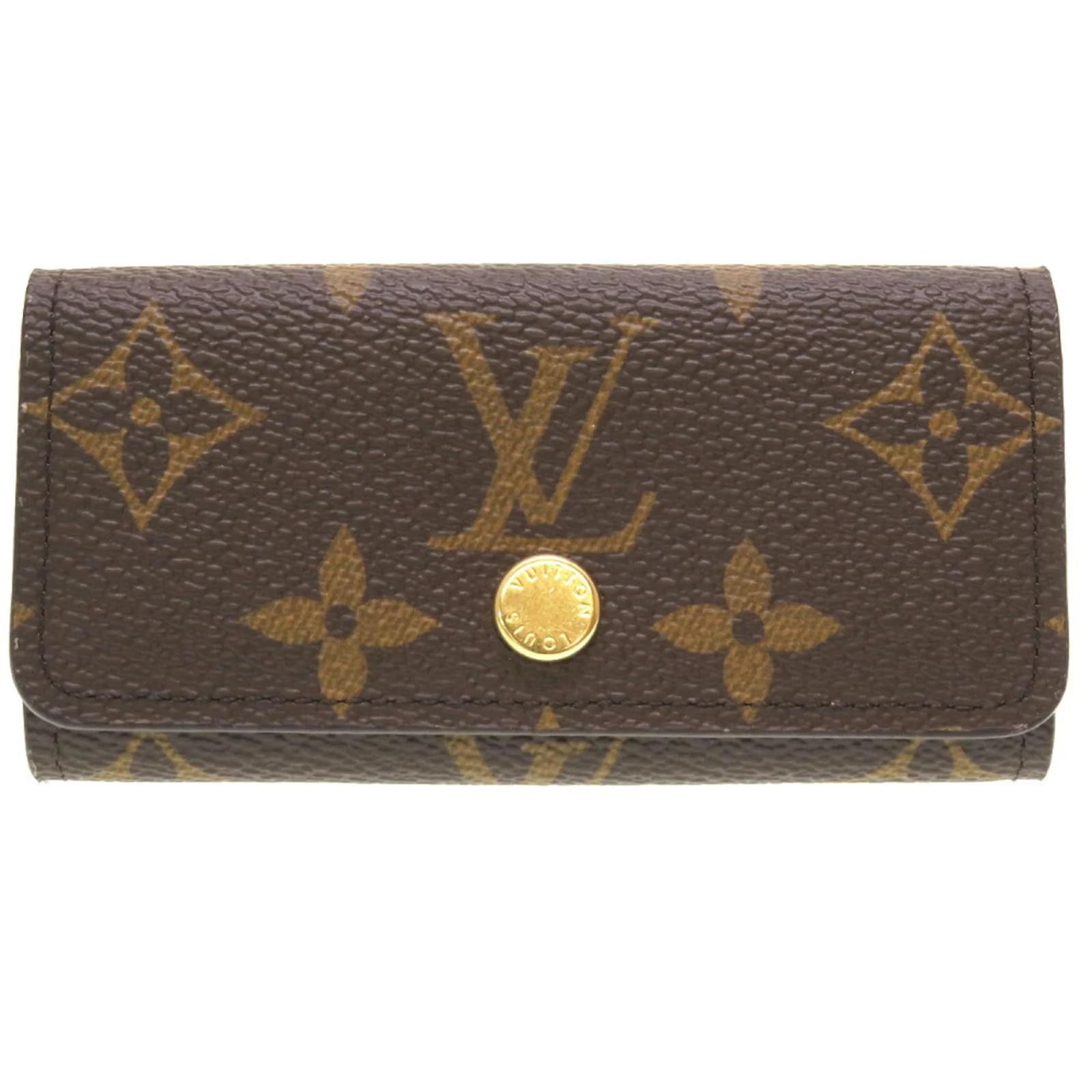 Monogramm Multicle 4 Schlüsselcase von Louis Vuitton Braun 