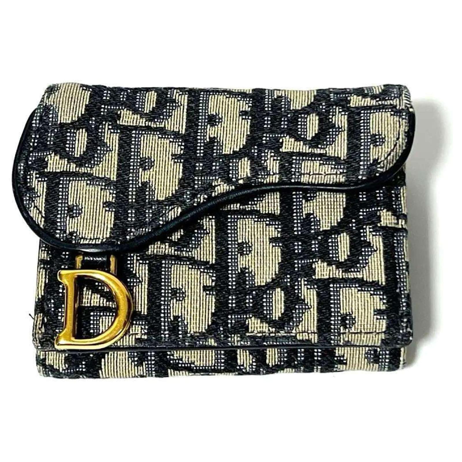 Wallet christian dior sale