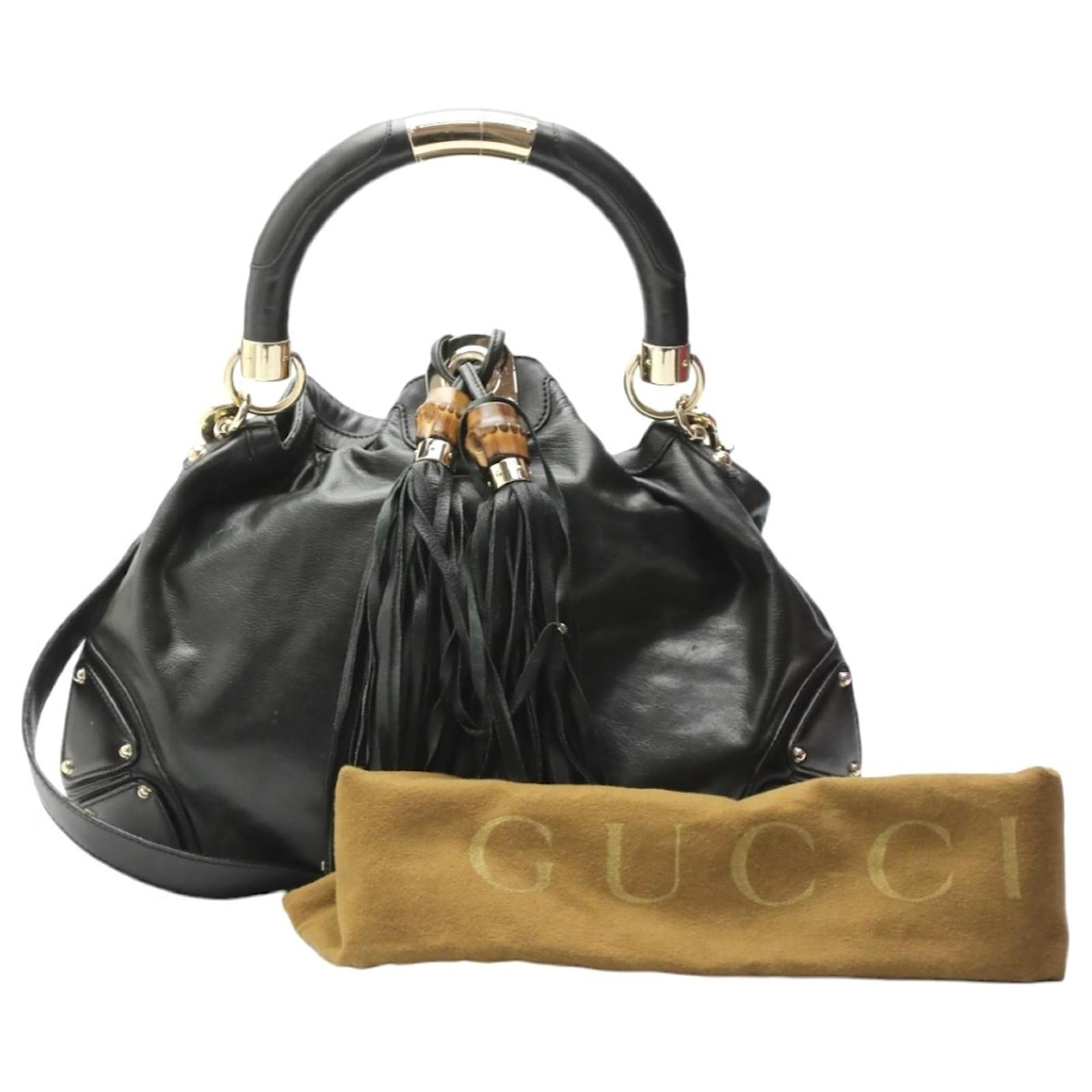 グッチ ハンドバッグ美品 インディ 185566