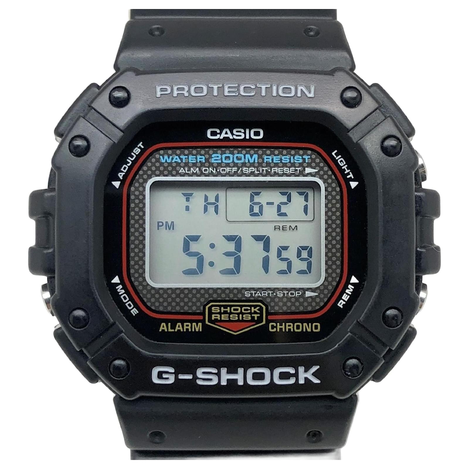 Autre Marque Casio G-Shock Quarz Uhr DW-5300-1BV Schwarz ref  