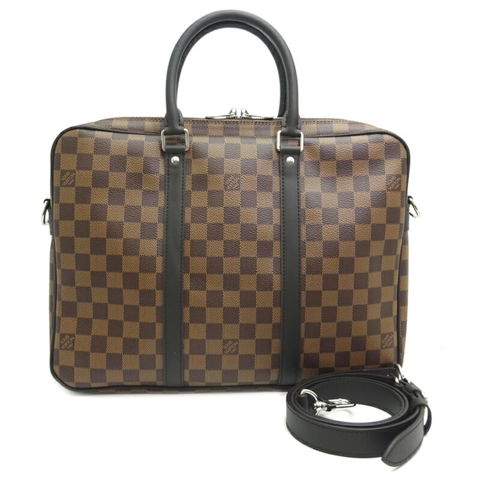 Sac Porte-Document Voyage PM pour homme Louis Vuitton Toile Damier