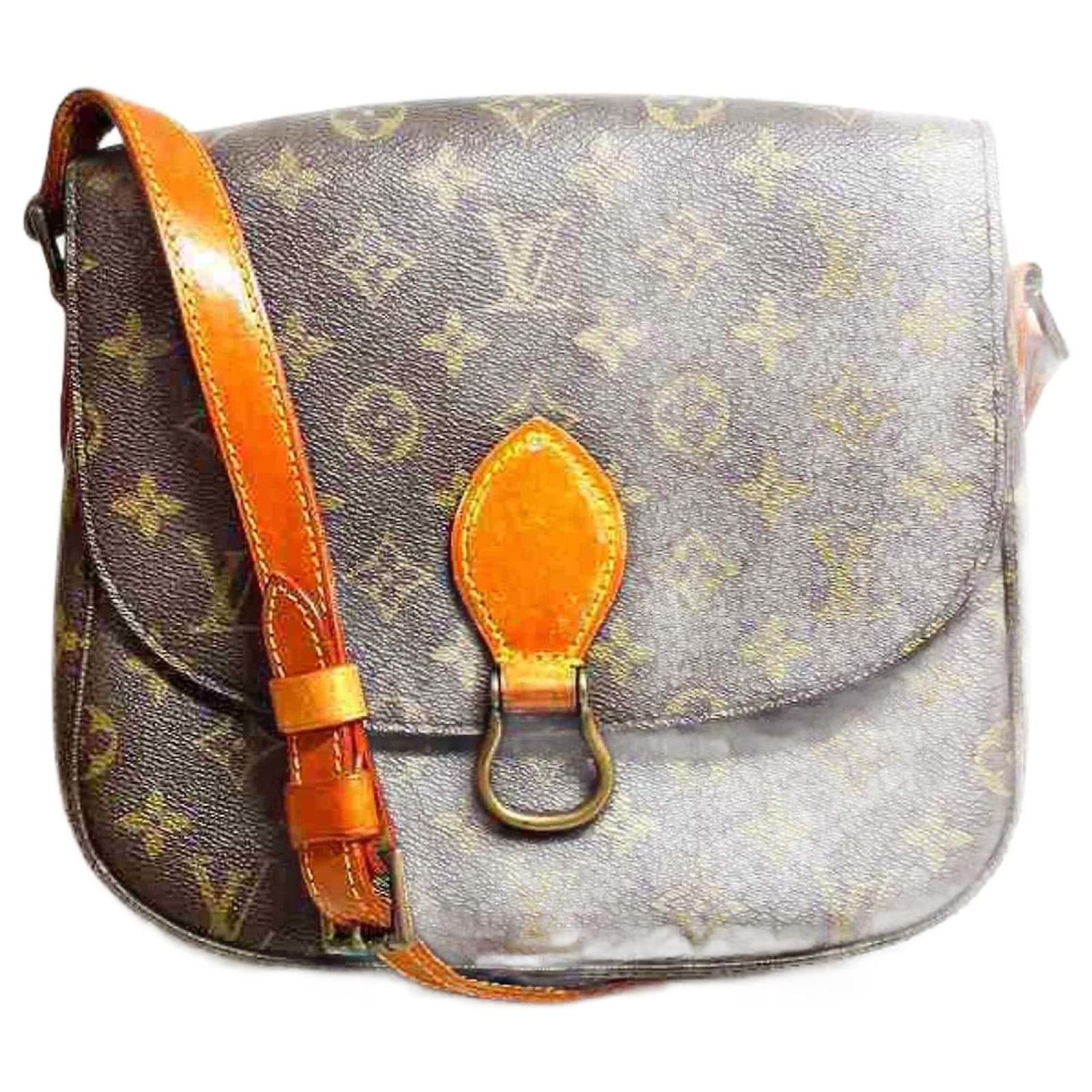 Louis Vuitton Monogram Saint-Clair GM M51242 Schultertasche Braun 