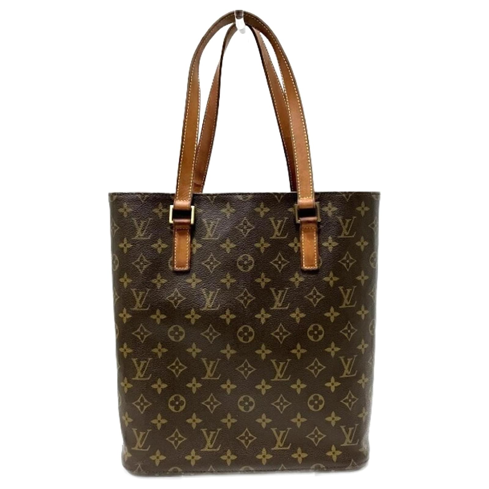 Louis Vuitton Monogram Vavin GM Tote Bag Braun Lackleder ref 