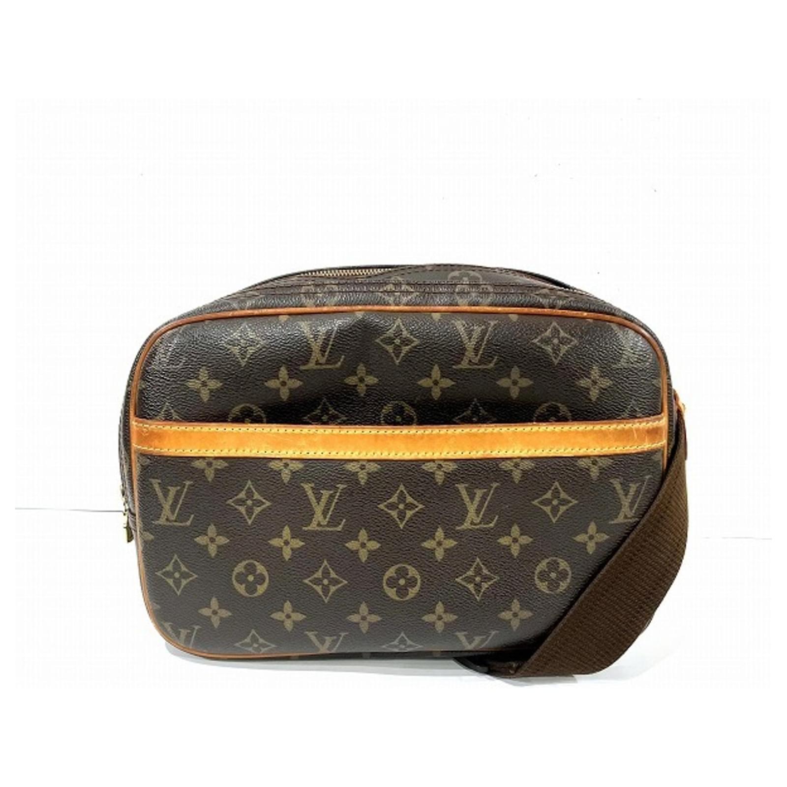 Schultertasche Reporter PM M45254 Monogramm Louis Vuitton Braun 