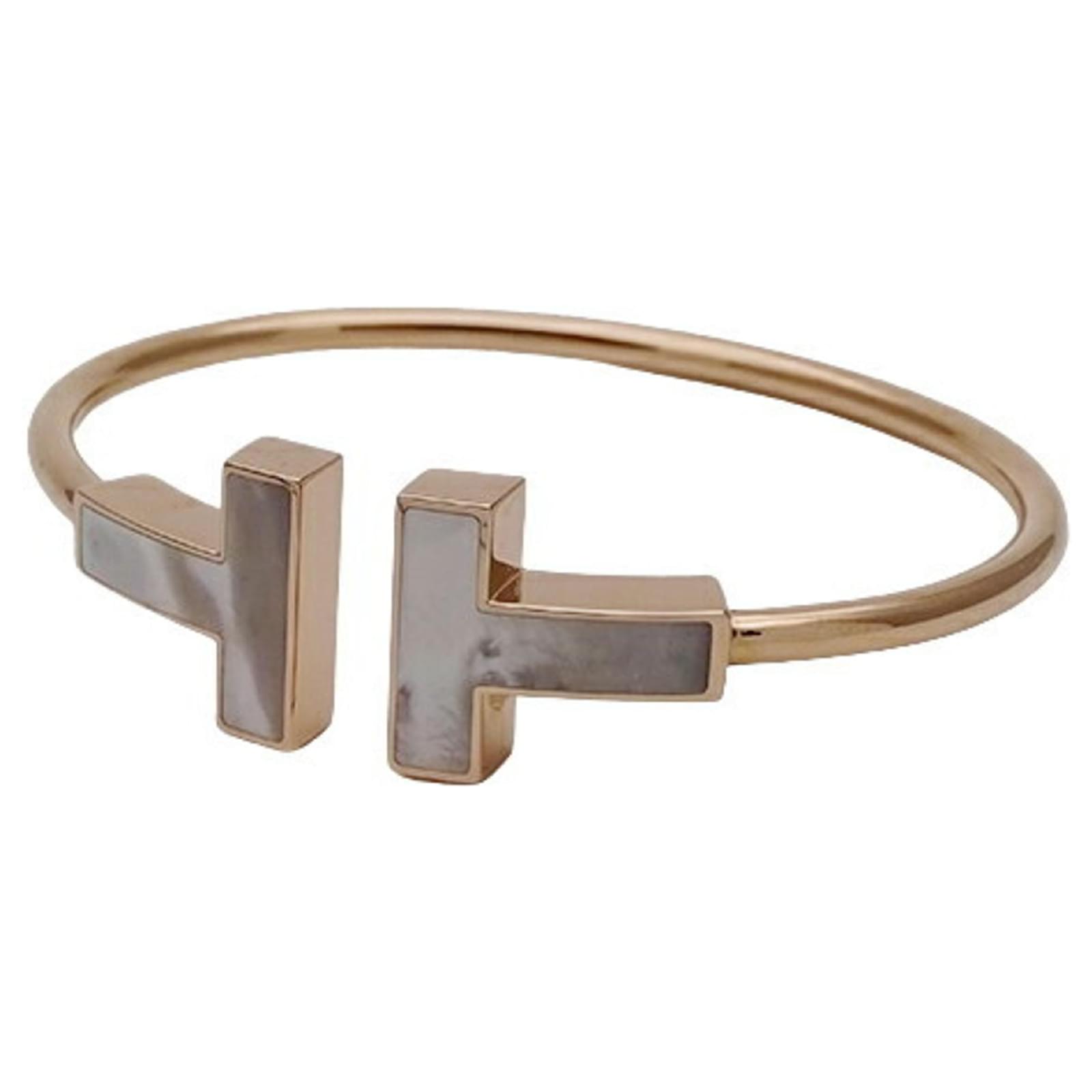 Bangle Armband aus Rosegold von Tiffany Co