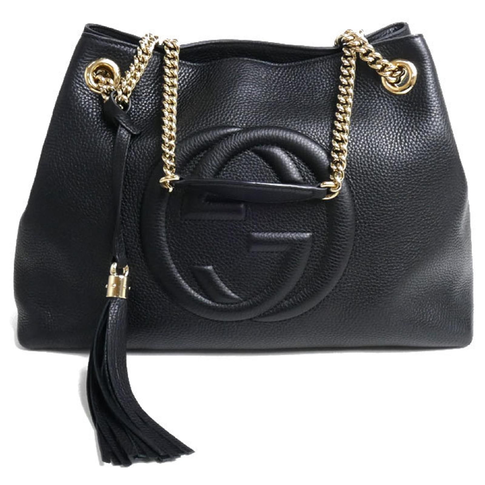 Fashion sac gucci soho noir