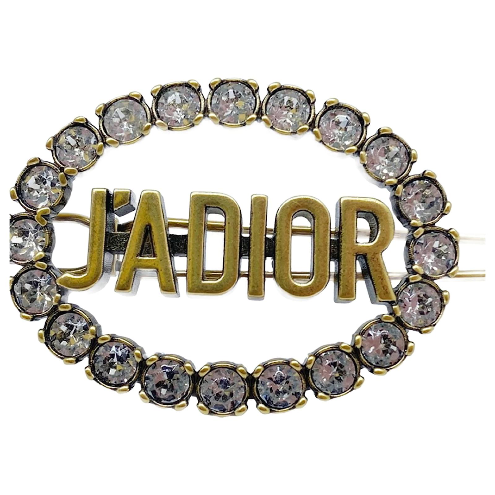 Christian Dior J'ADIOR Hair Clip Golden ref.1491513 - Joli Closet