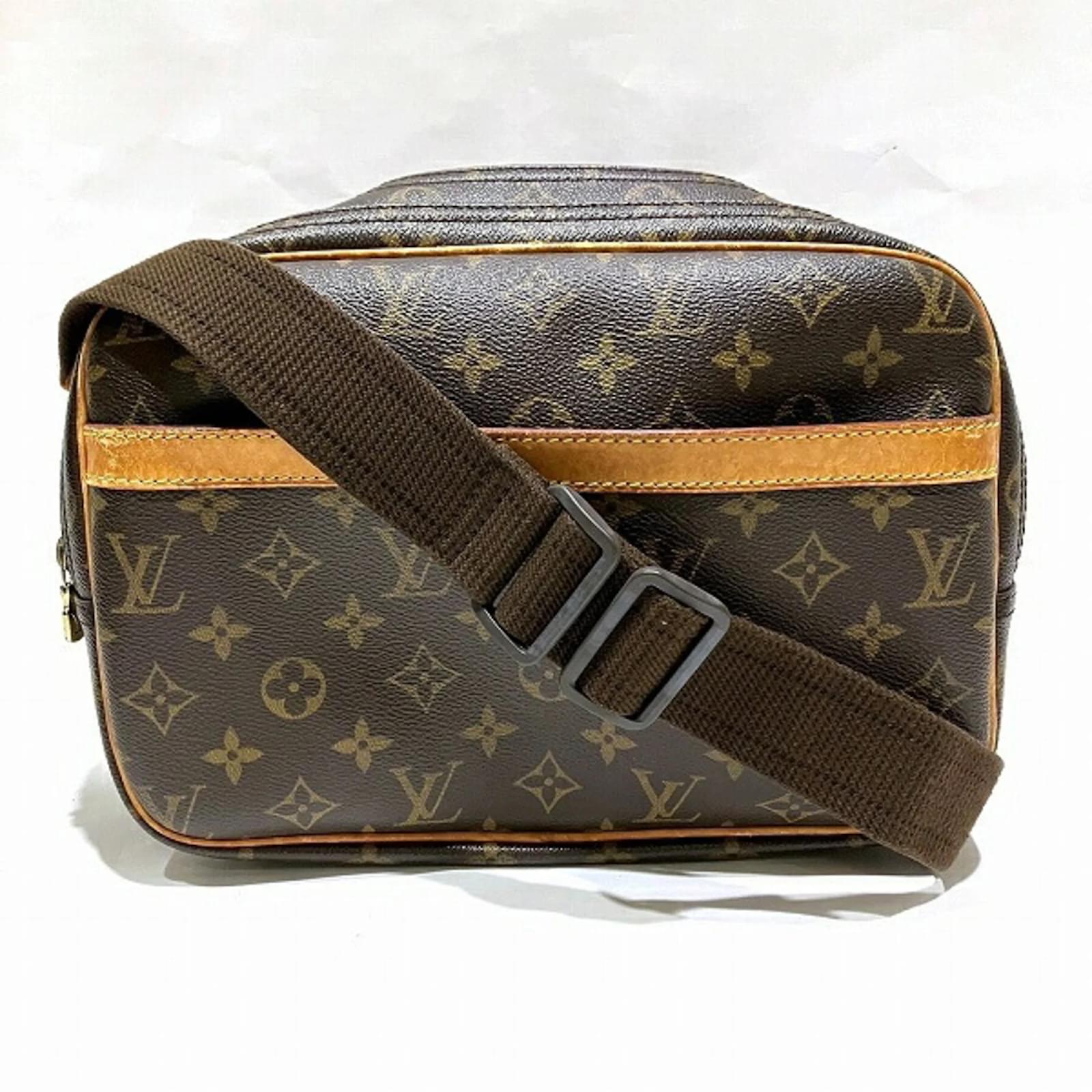 Schultertasche Reporter PM M45254 Monogramm Louis Vuitton Braun 