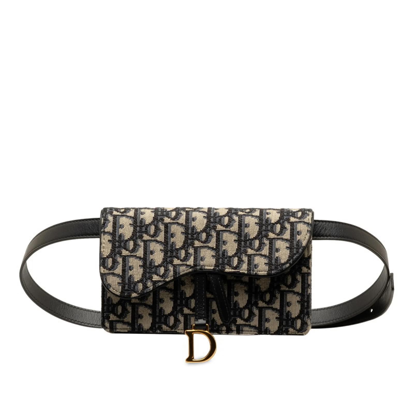 小物 Christian Dior Logo Trotter Belt BLACK Christian Dior Logo Trotter Belt BLACK