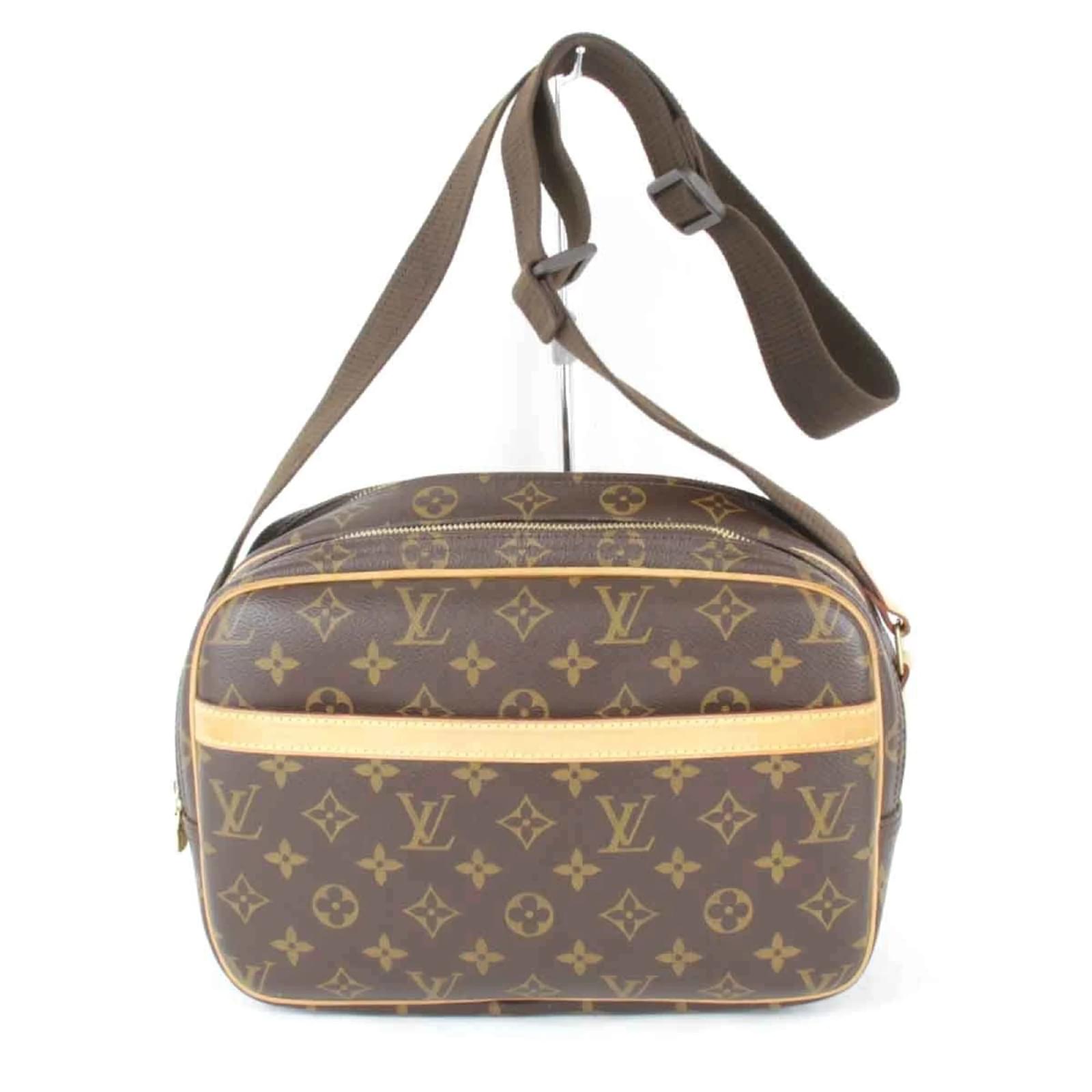 Reporter PM Schultertasche von Louis Vuitton Monogramm Lackleder  