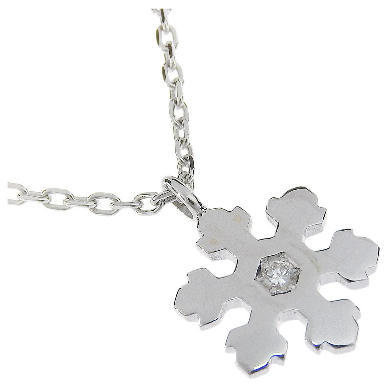 Bvlgari Snowflake Necklace