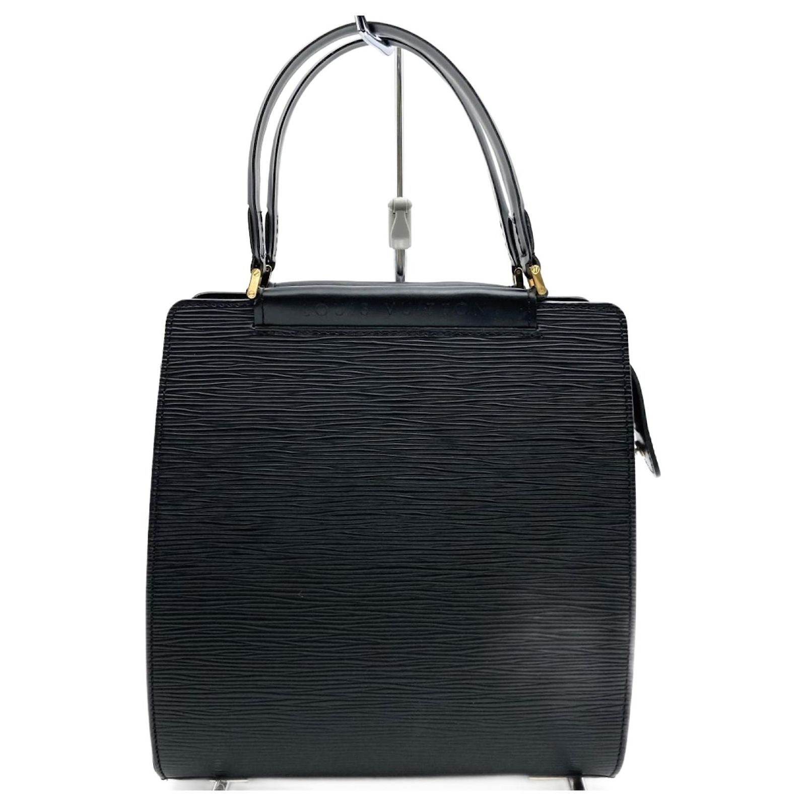 Epi Handtasche Figari PM M52012 von Louis Vuitton Schwarz Leder 