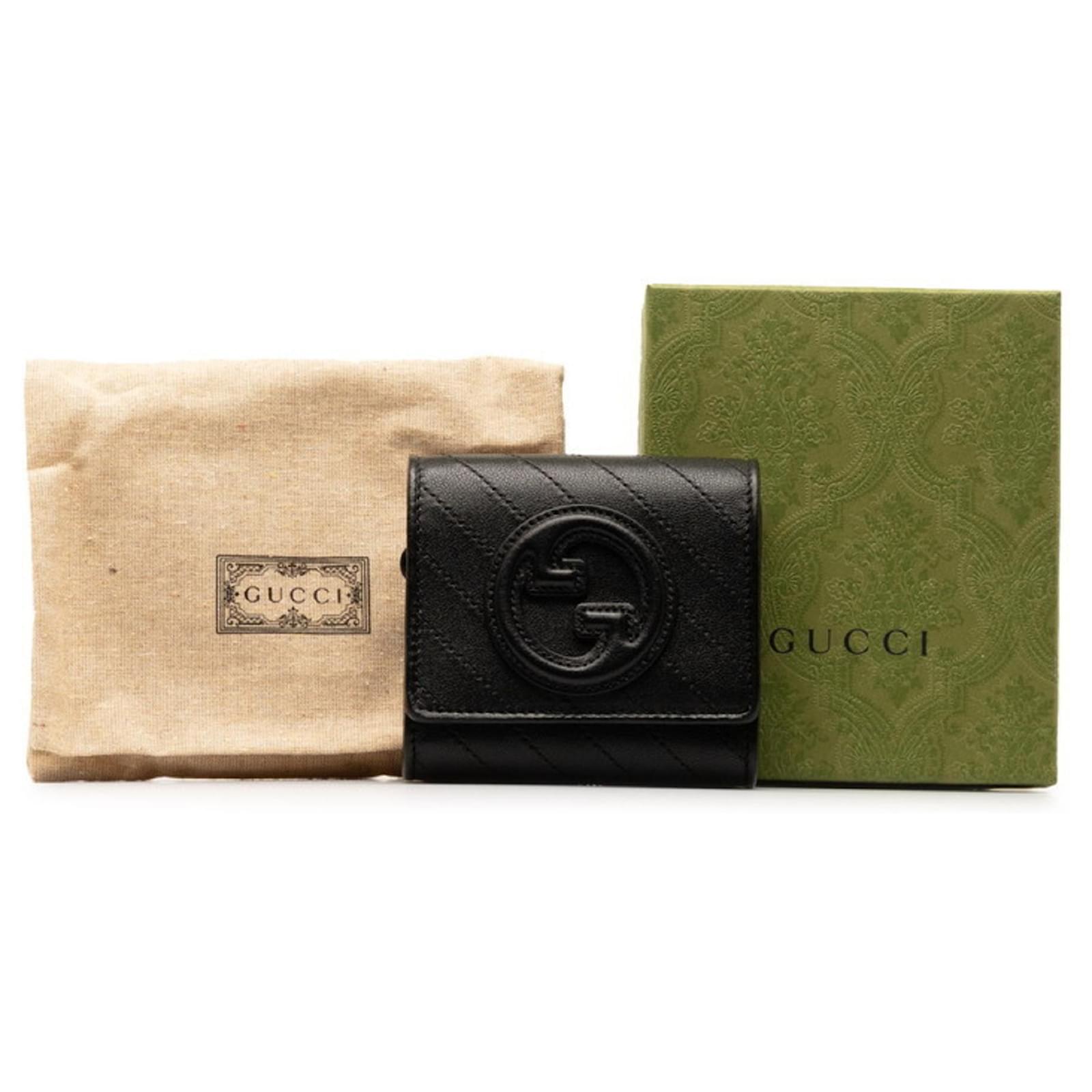 【GUCCI】BLONDIE ウォレット Gucci Blondie Zip-Around Wallet Brown in Leather with Silver