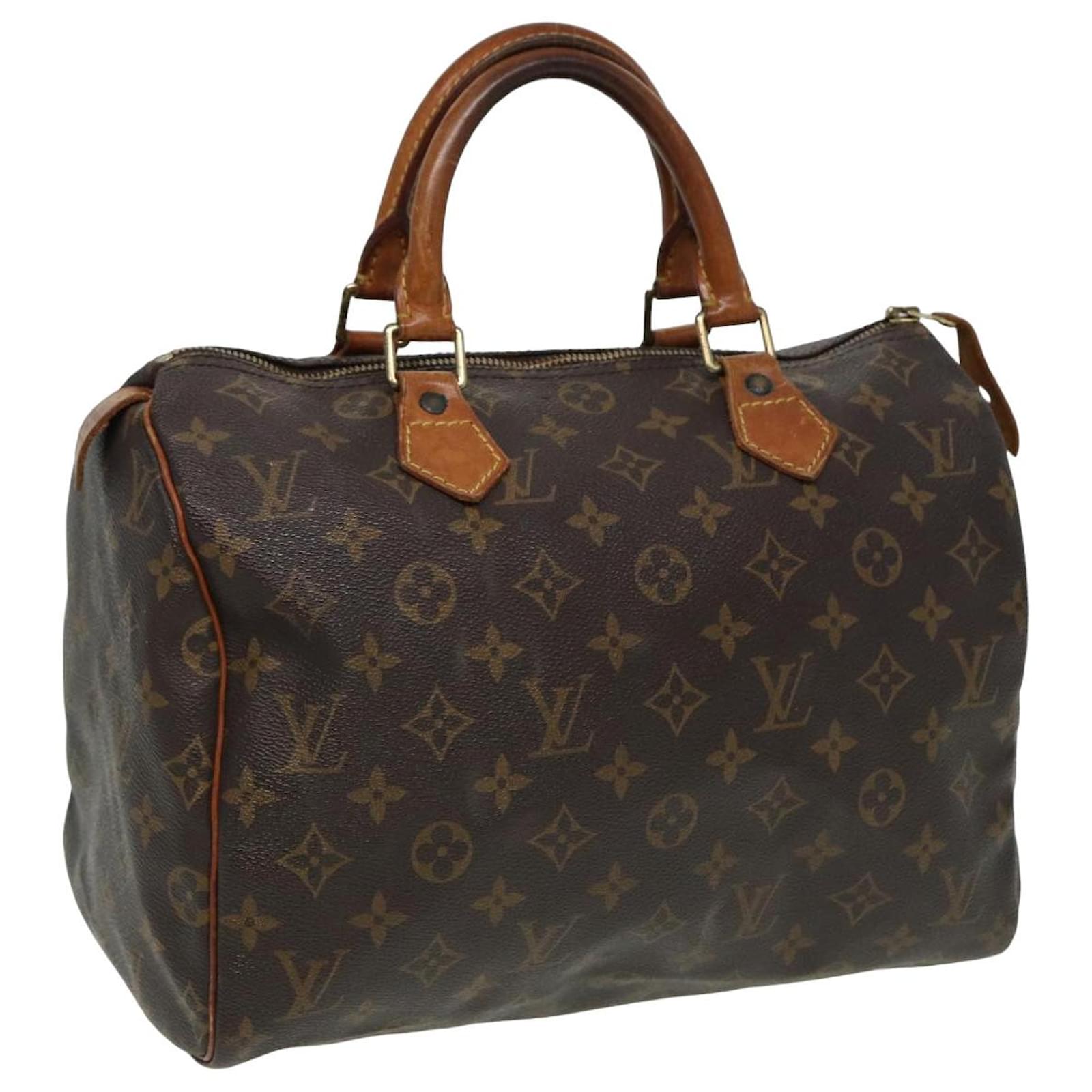 LOUIS VUITTON Handtasche Monogram Speedy 30 M41526 LV Auth 80784 