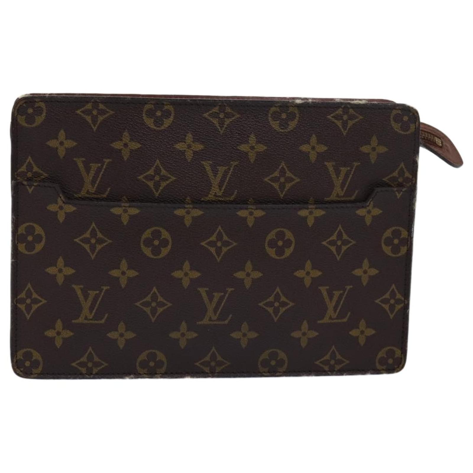 LOUIS VUITTON Monogram Pochette Herren Clutch Tasche M51795 LV 