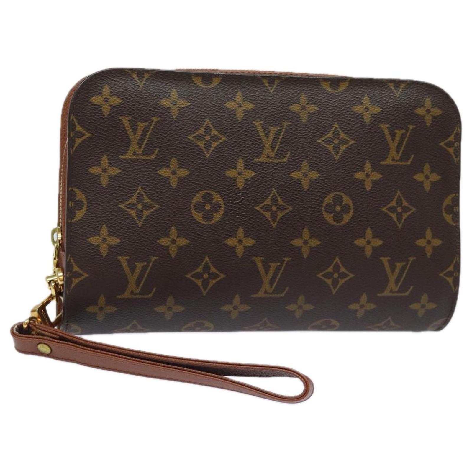 LOUIS VUITTON Monogram Orsay Clutch Bag M51790 LV Auth 81242 