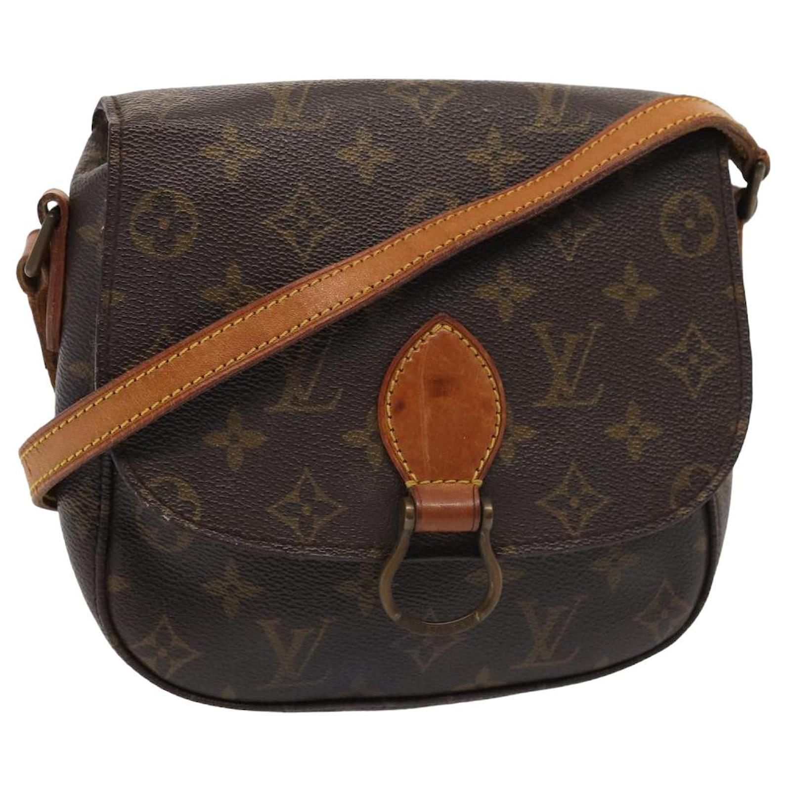LOUIS VUITTON Monogram Saint Cloud MM Schultertasche M51243 LV 