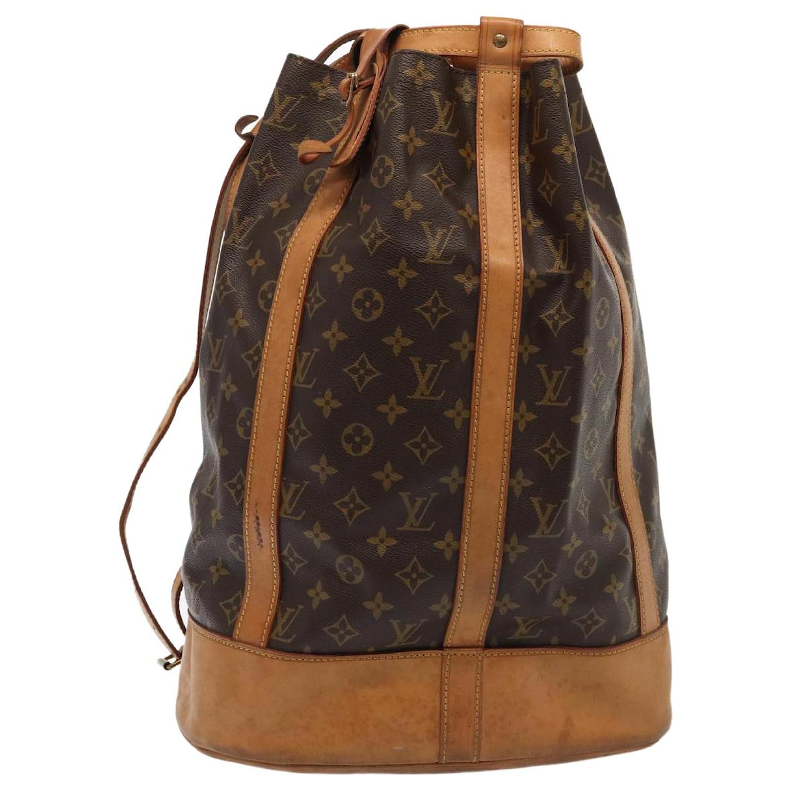 LOUIS VUITTON Monogram Randonnee GM Schultertasche M42244 LV Auth  