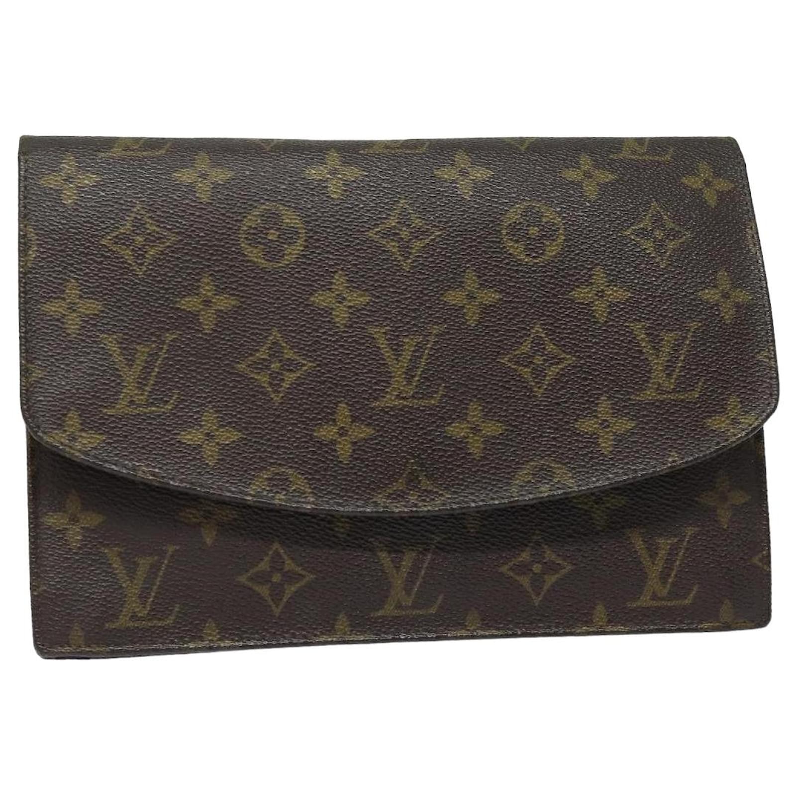 LOUIS VUITTON Monogram Pochette Rabat 23 Clutch Bag M51940 LV Auth  