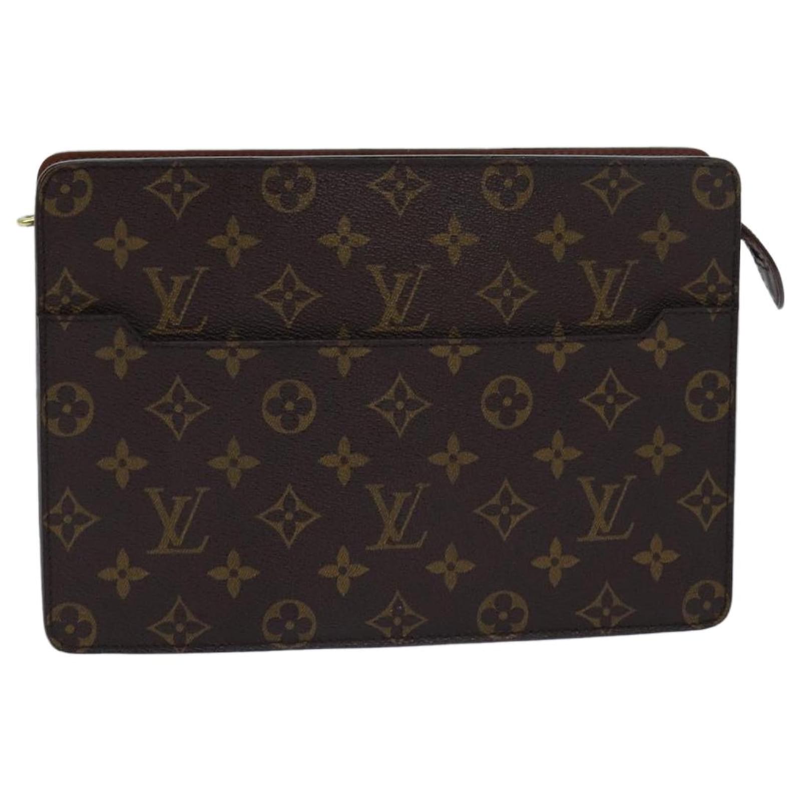 LOUIS VUITTON Monogram Pochette Herren Clutch Tasche M51795 LV 