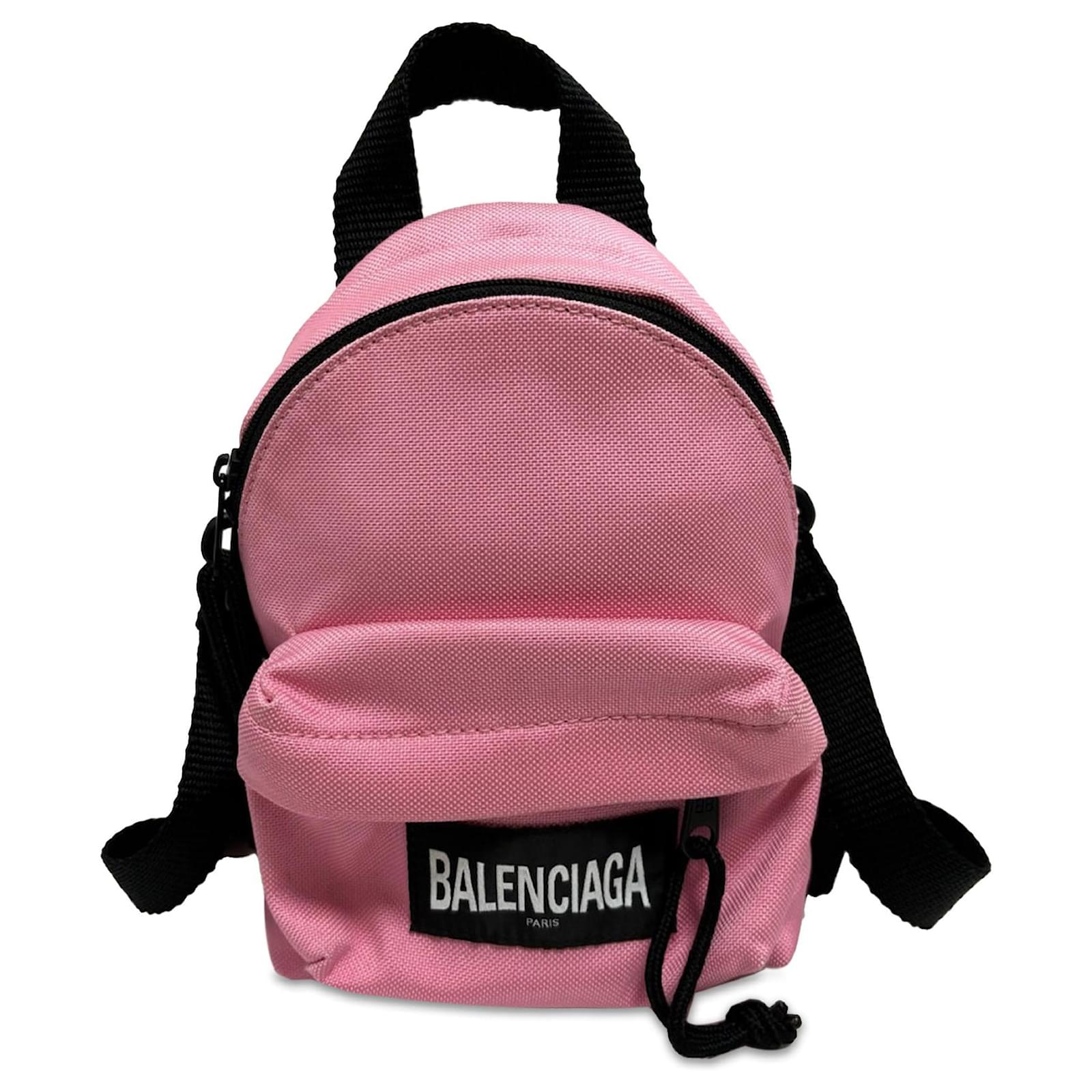 Balenciaga pink backpack online