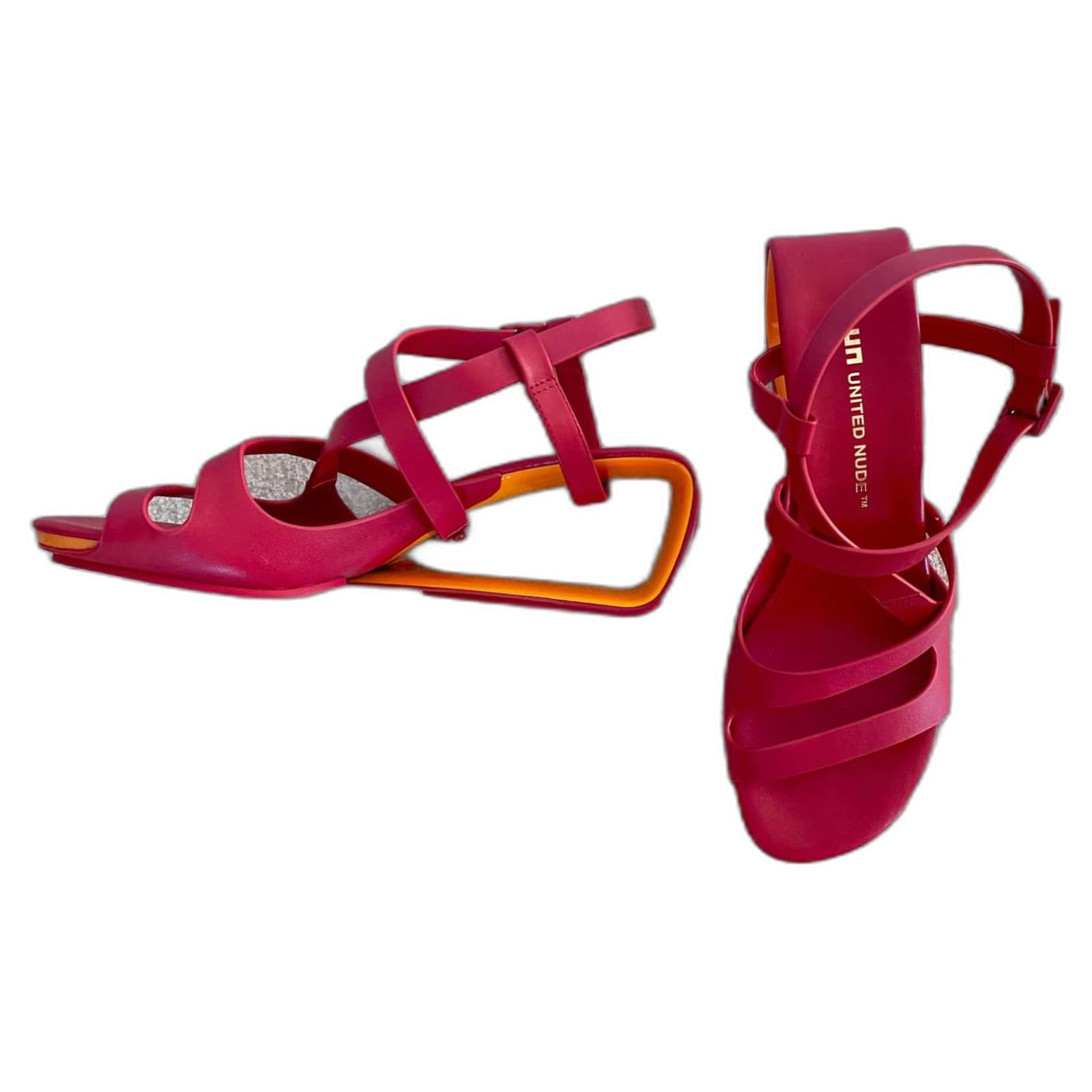 UNITED NUDE Mobius Mid風ミュール　サンダルシューズ　38 UNITED NUDE Mobius Mid風ミュール サンダルシューズ 38 Mobius