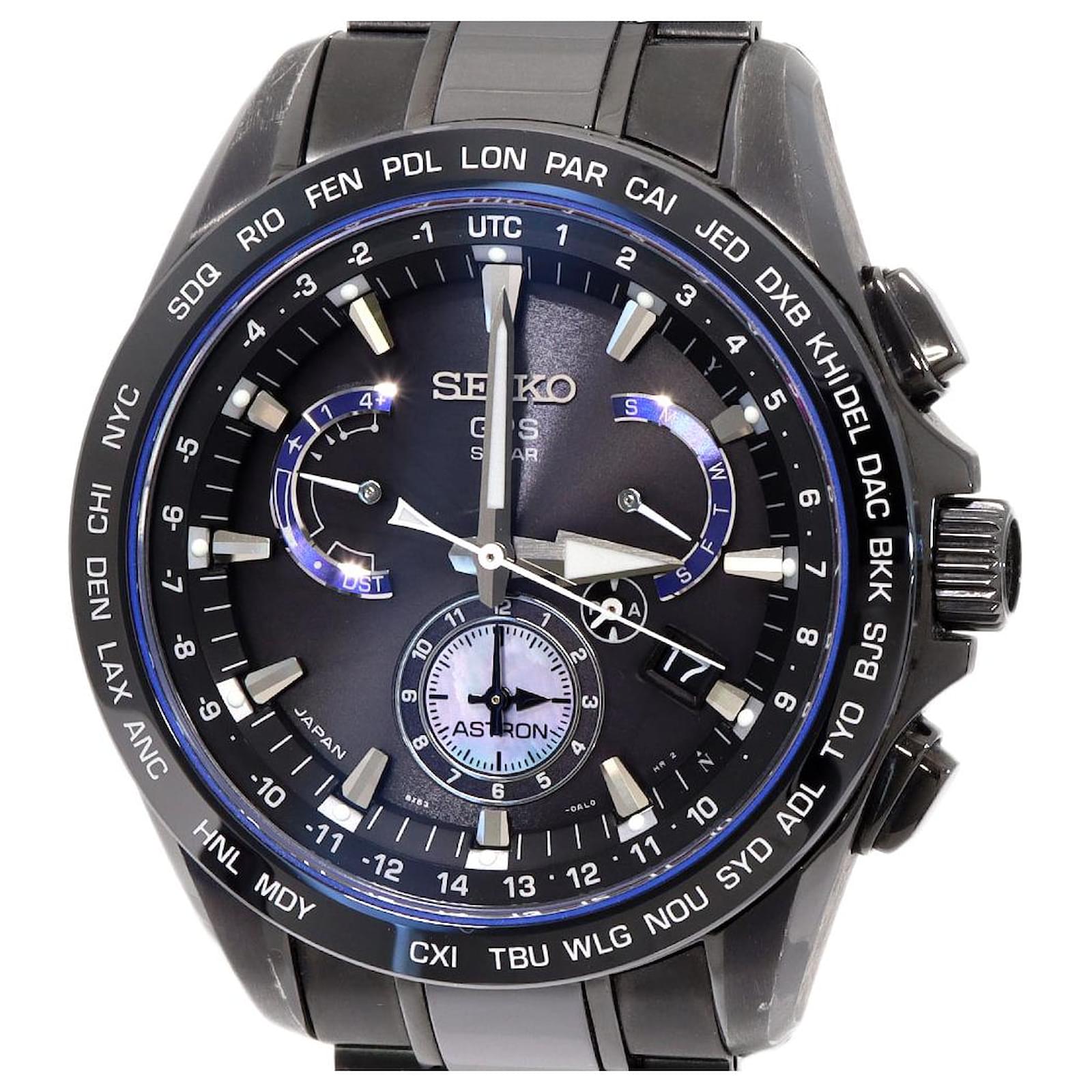 Autre Marque Seiko Astron Titanium Ceramic Quartz Limited Edition SBXB103 in Great Condition ref.1499310 Joli Closet