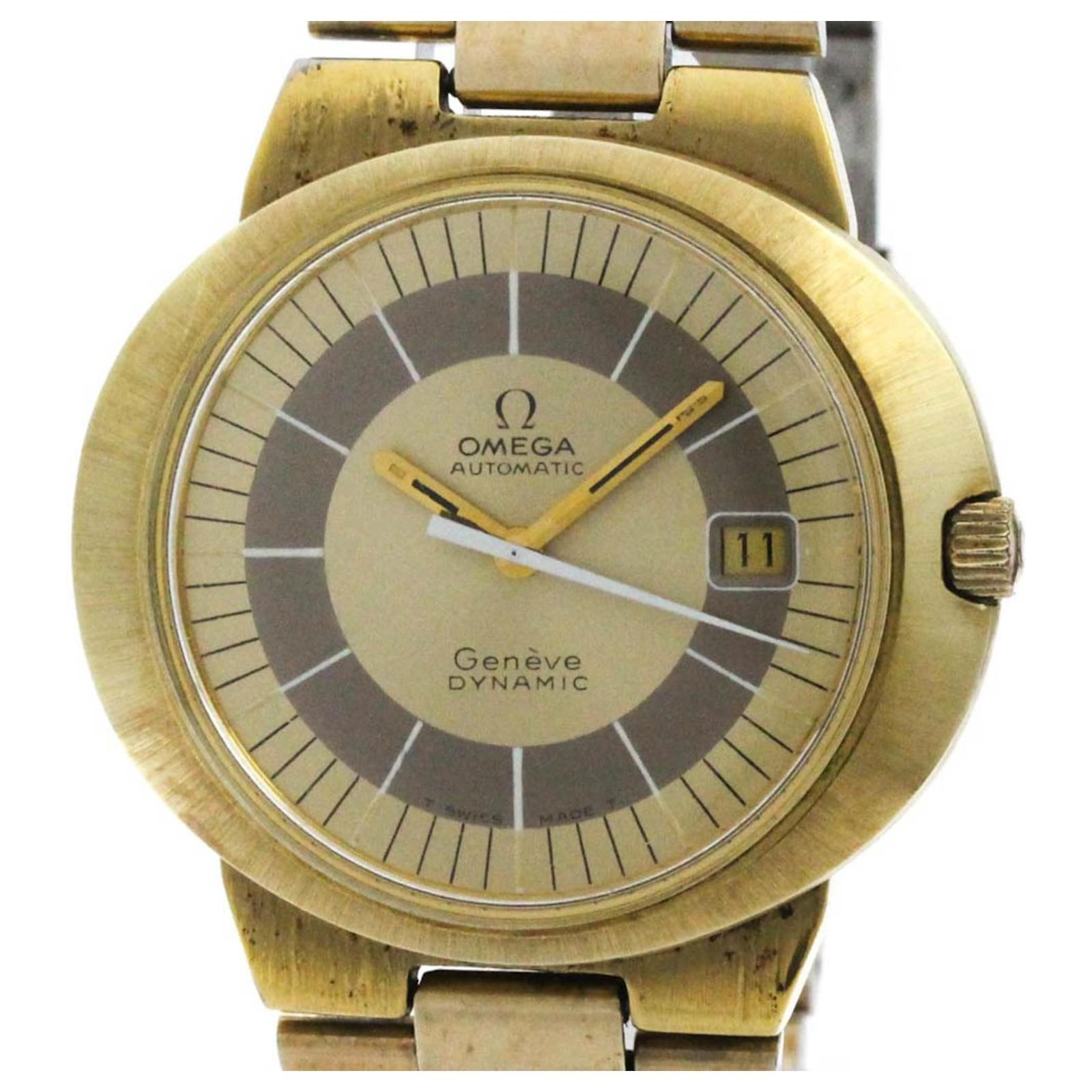 Vintage Omega Geneve Dynamic Automatic Watch Joli Closet