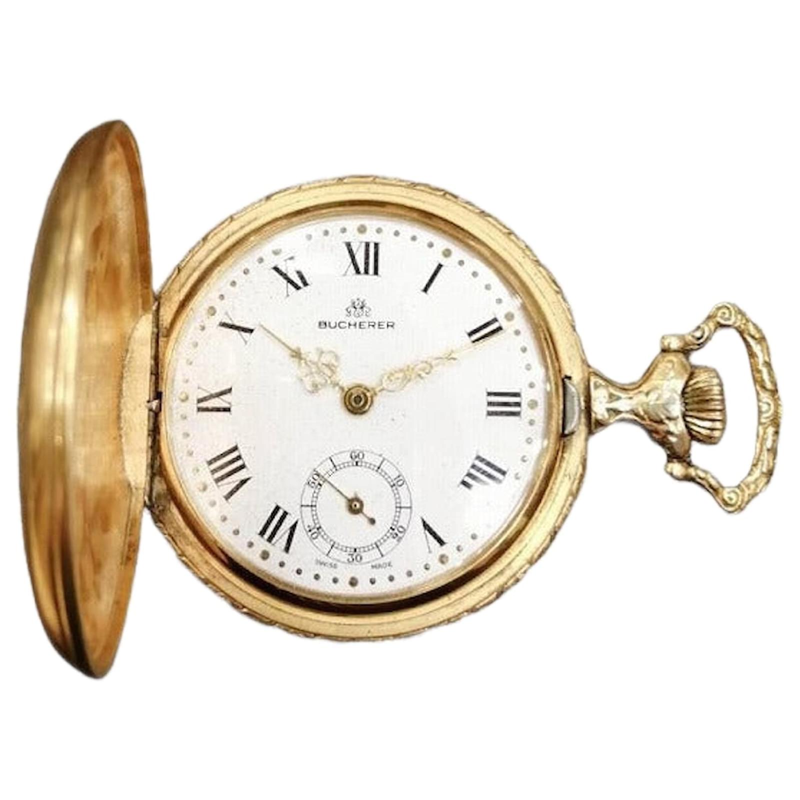 Hand wound pocket watches best sale