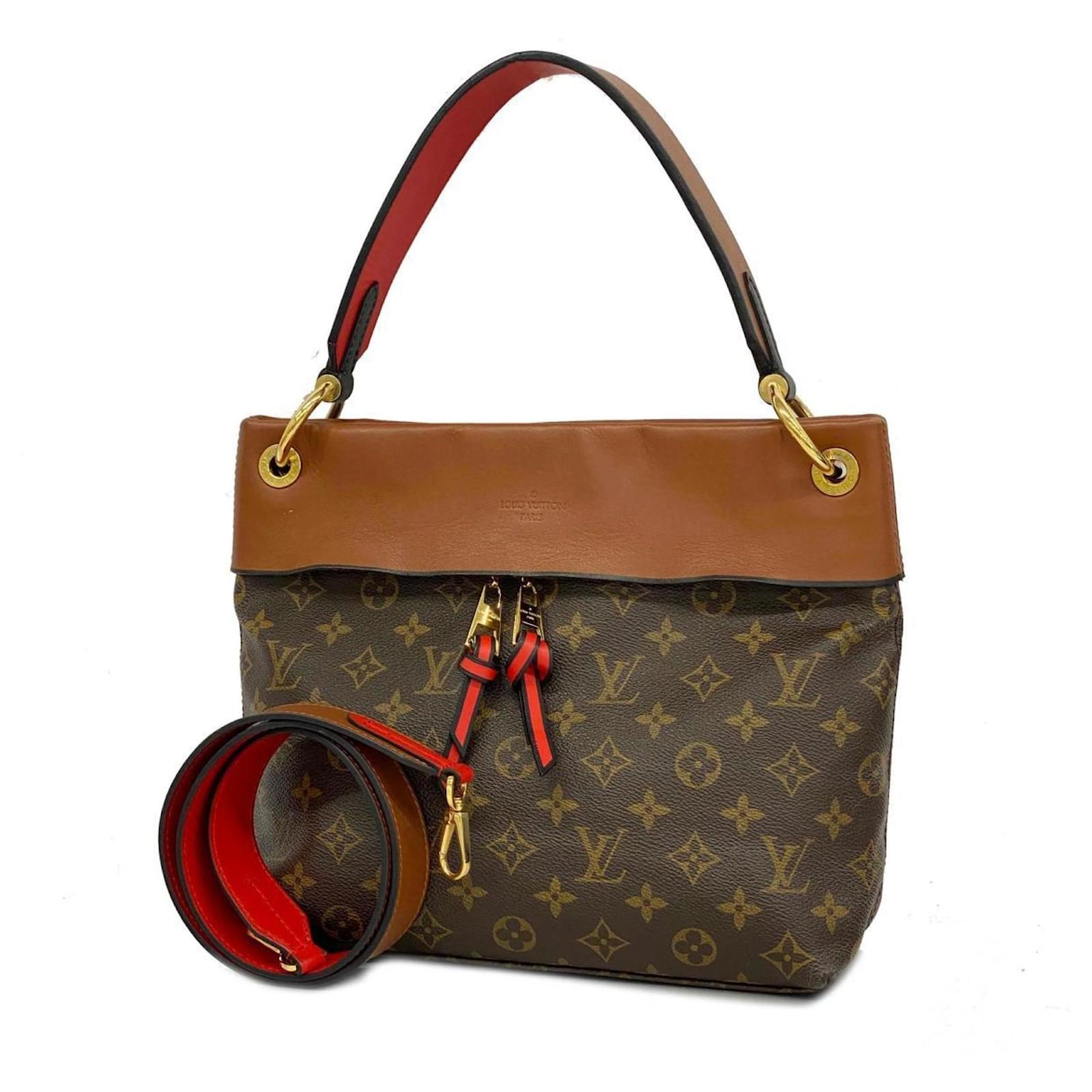 Sac à main Louis Vuitton Monogram Tuileries Besace Cuir vernis