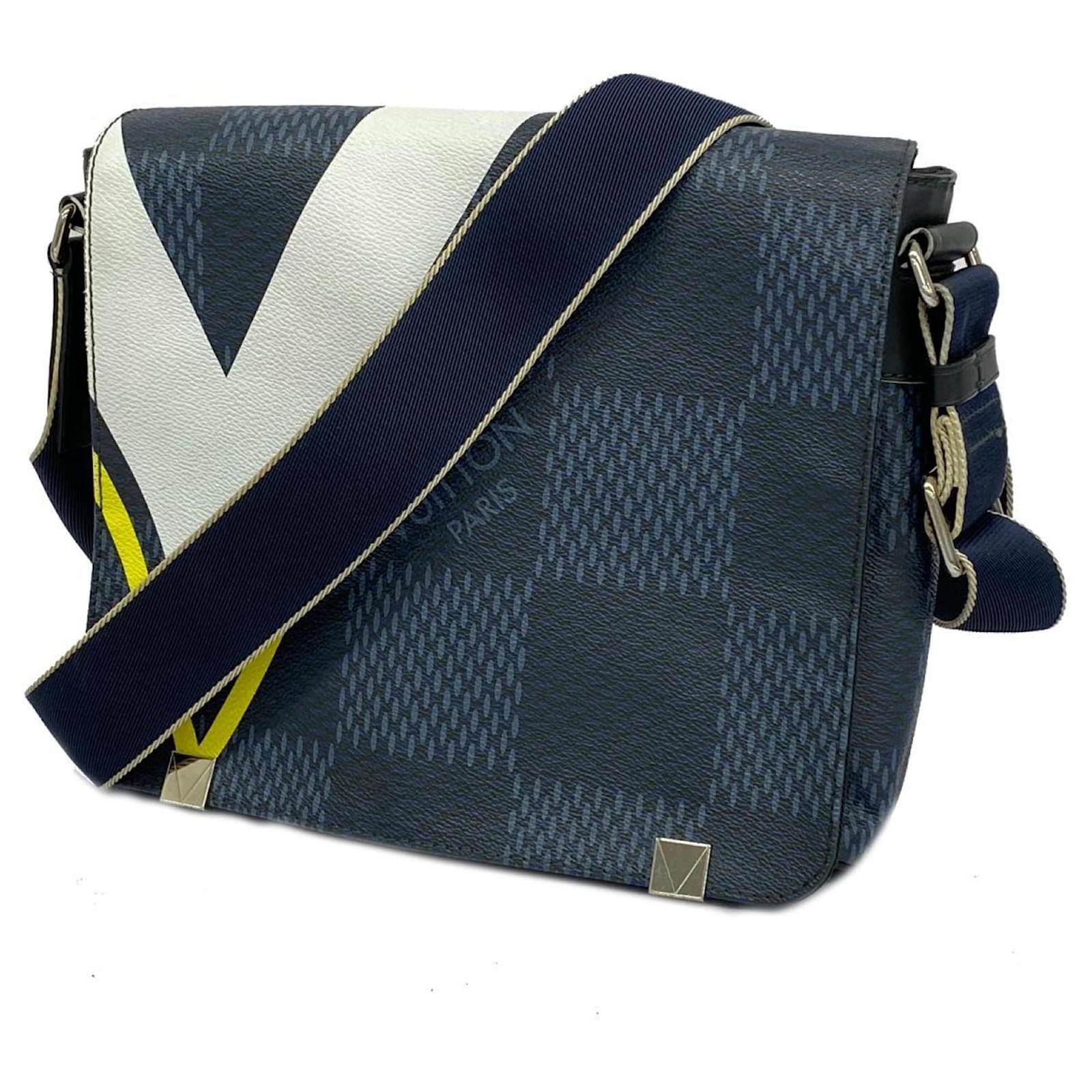 Louis Vuitton Damier Cobalt Shoulder Bag Navy blue ref