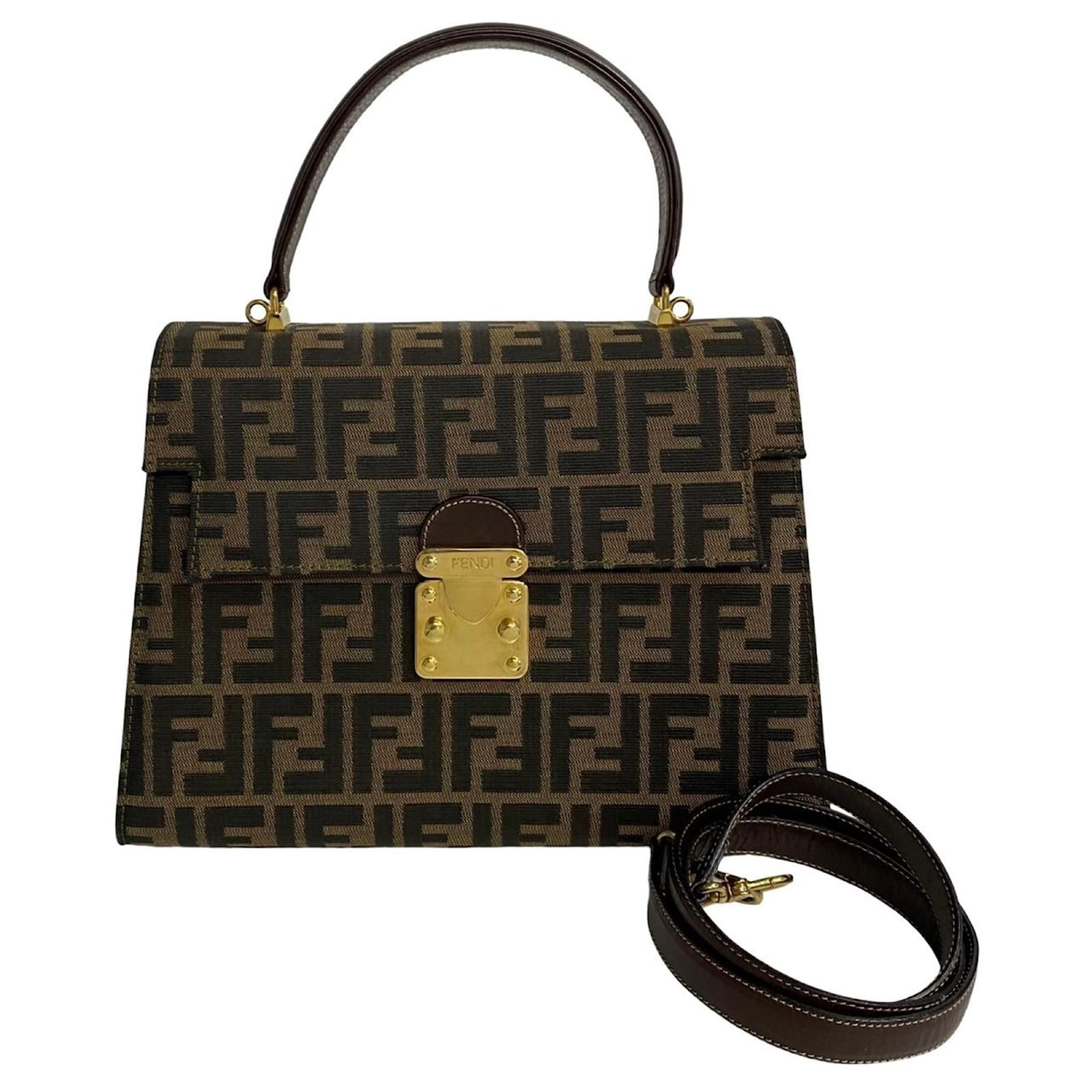 希少✨Fendi Pecan Pattern Handbag Vintage Fendi Pecan 2way mini shoulder bag, rare, vintage | eBay