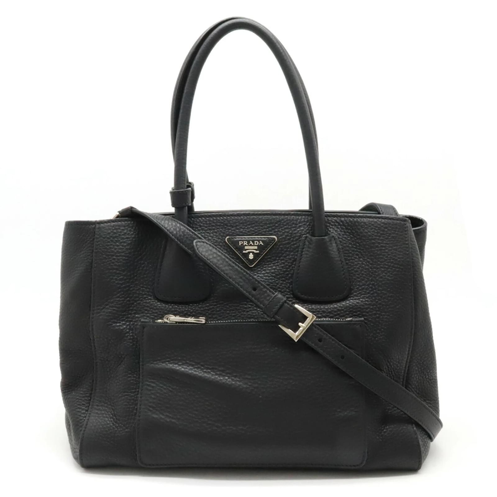 バッグ・カバンその他 Prada Vitello Phenix Tote Bag Black Prada Black Vitello Phenix Leather Small Tote Bag 1BG112