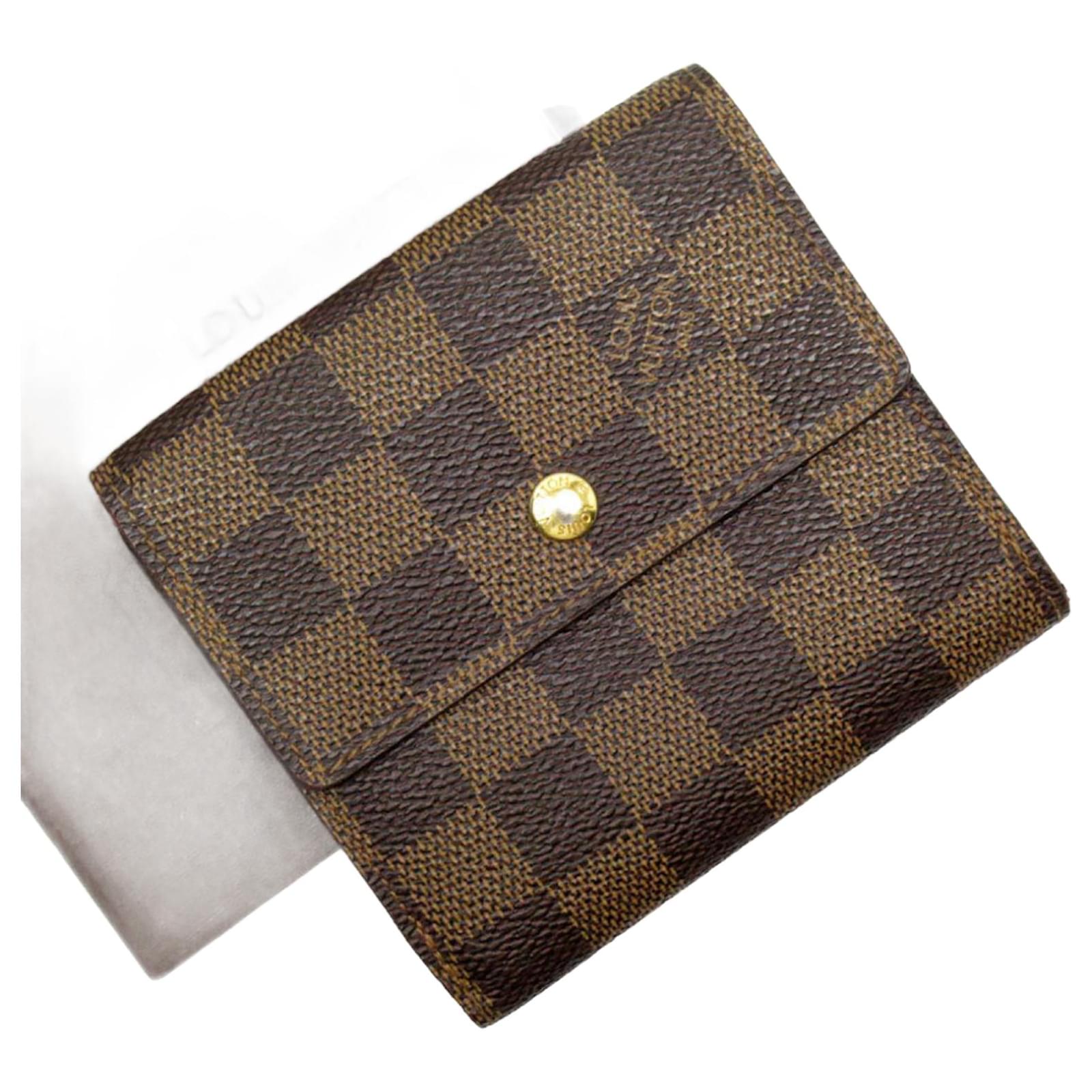 Louis Vuitton Long Damier authentic Tri fold wallet