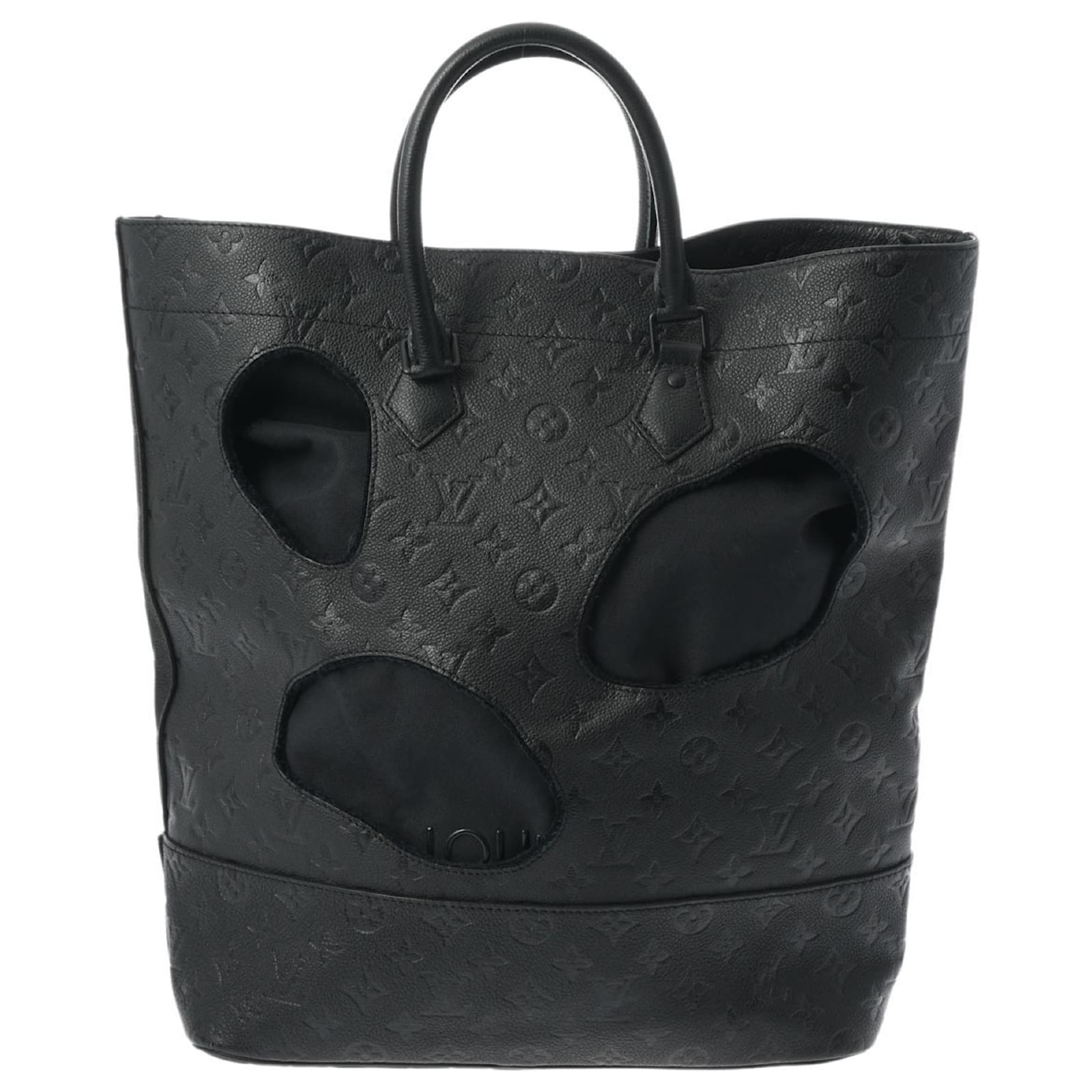 louis vuitton tote bag black