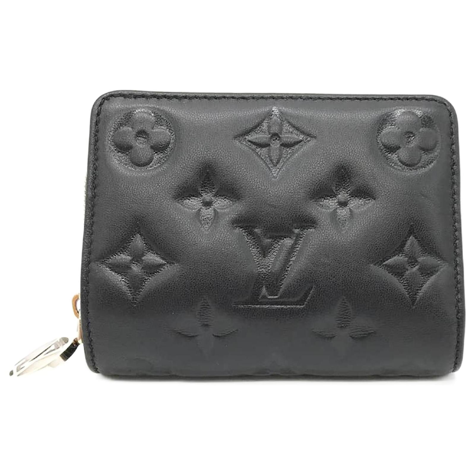Clemence Geldboerse Louis Vuitton Portemonnaie Schwarz Louis