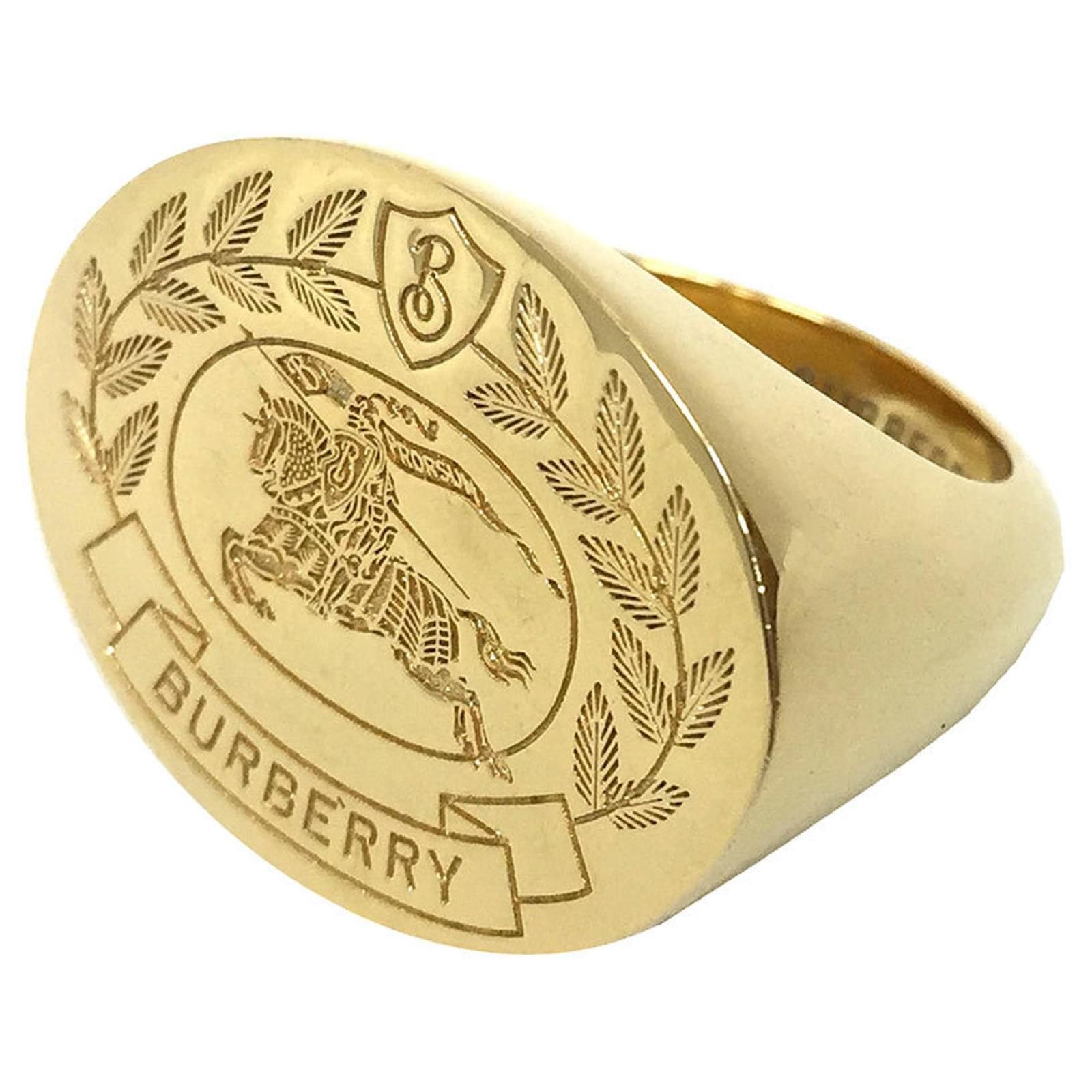 アクセサリー BURBERRY Gold Cross Nova Check SV Ring BURBERRY Gold Cross Nova Check SV Ring - メルカリ