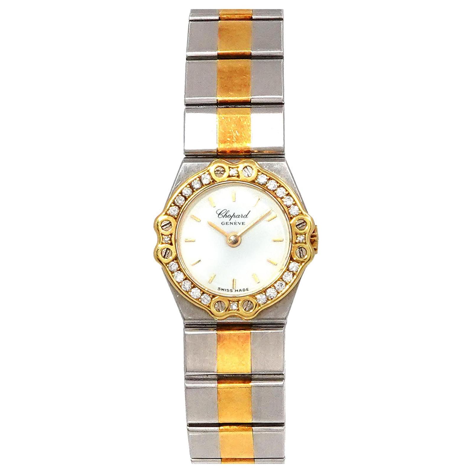 Chopard 【Chopard】ショパール サンモリッツ YGコンビ 8067