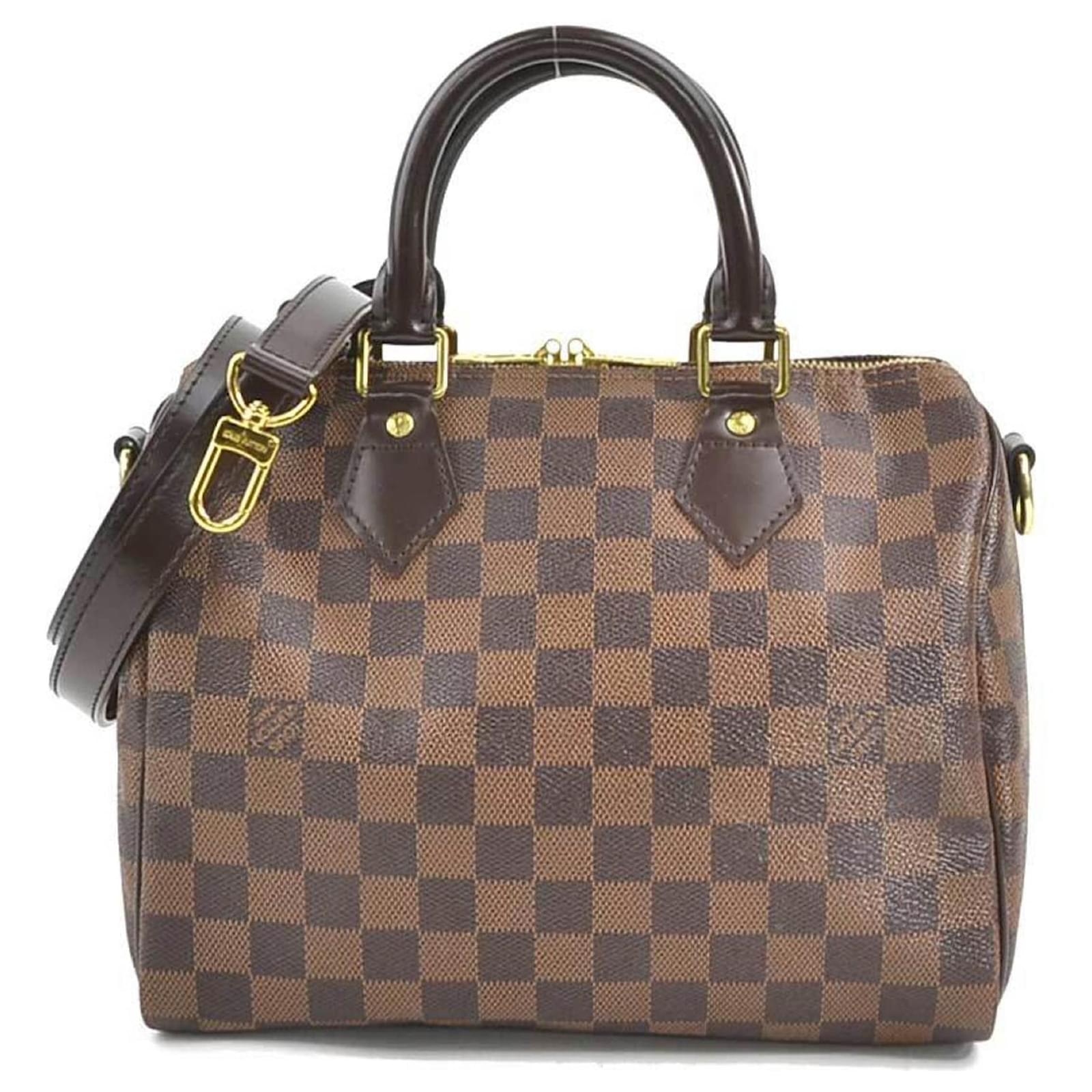 Bolso Louis Vuitton Damier Speedy Bandoulière 25 Castaño Lienzo