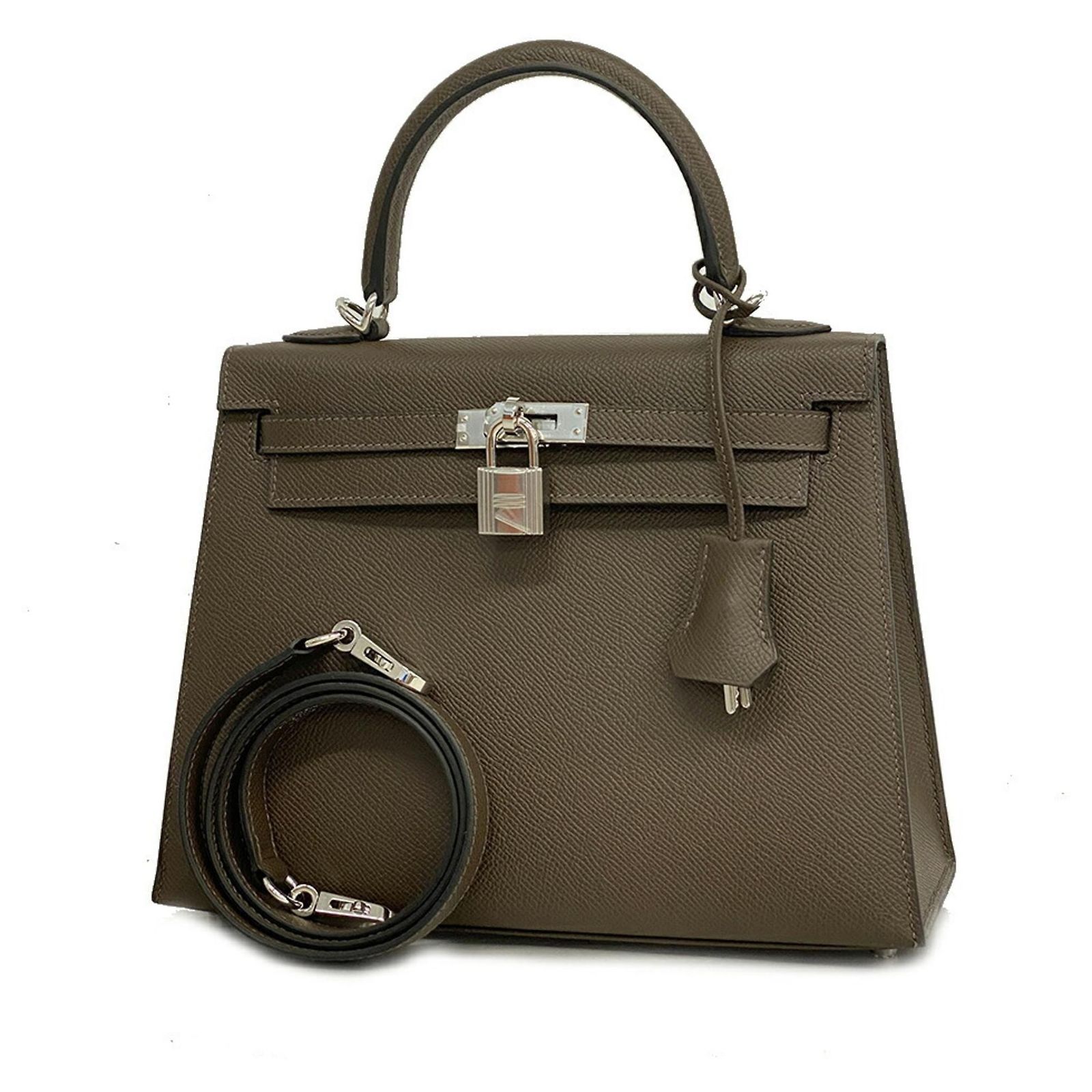 Hermès Hermes Kelly 25 Handbag Leather ref.JC1506486 (Sold) - Joli