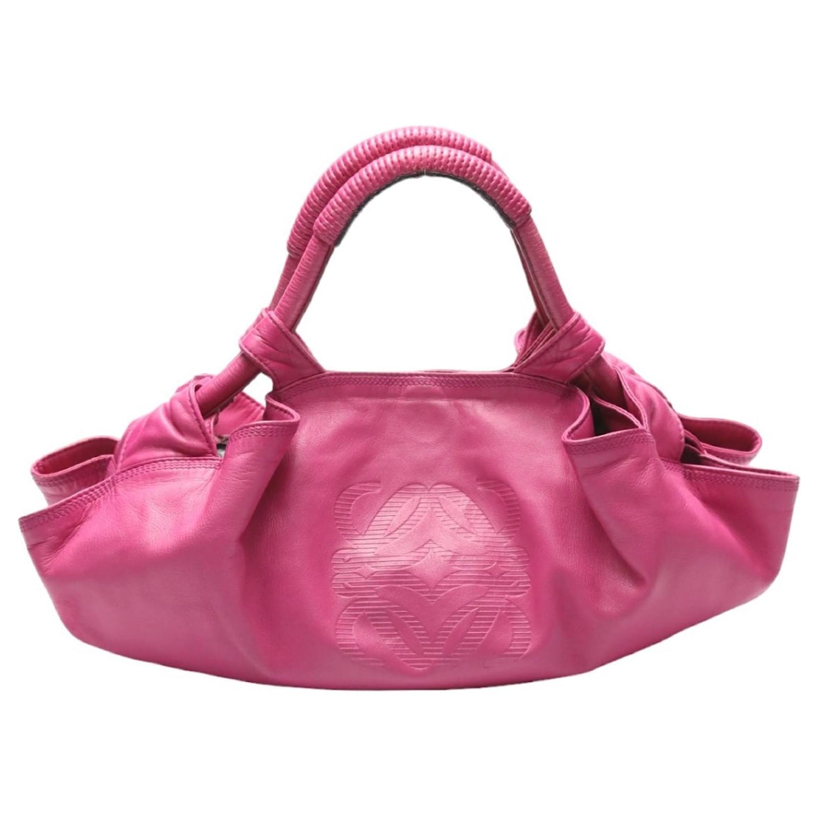 Loewe Handbag Nappa Aire Pink Leather ref.1506976 - Joli Closet