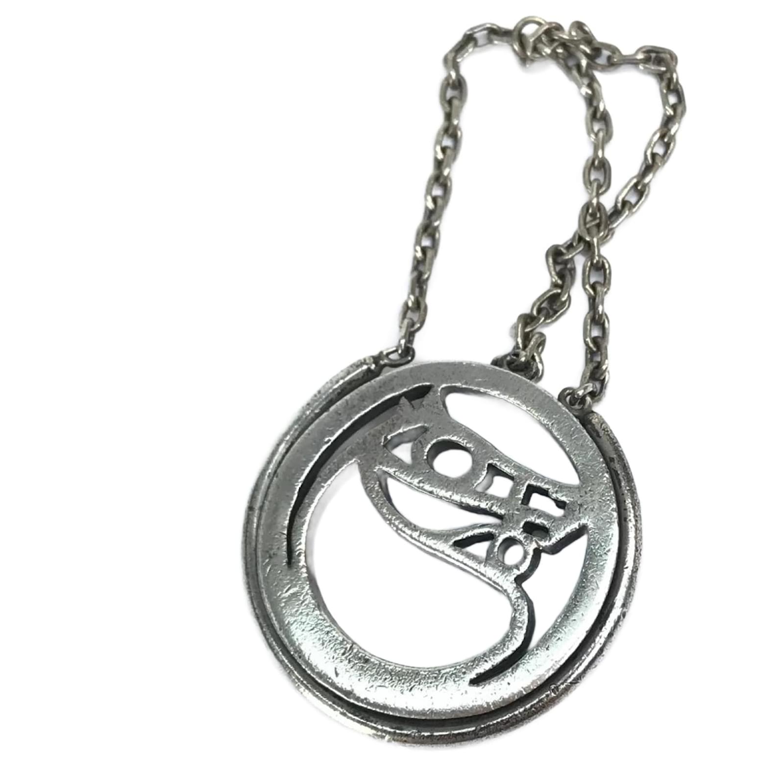 【VINTAGE】Hermès LIGNE PICTO PORTE-CLES HERMES Key Ring Holder Black Campagne Leather Ligne Picto