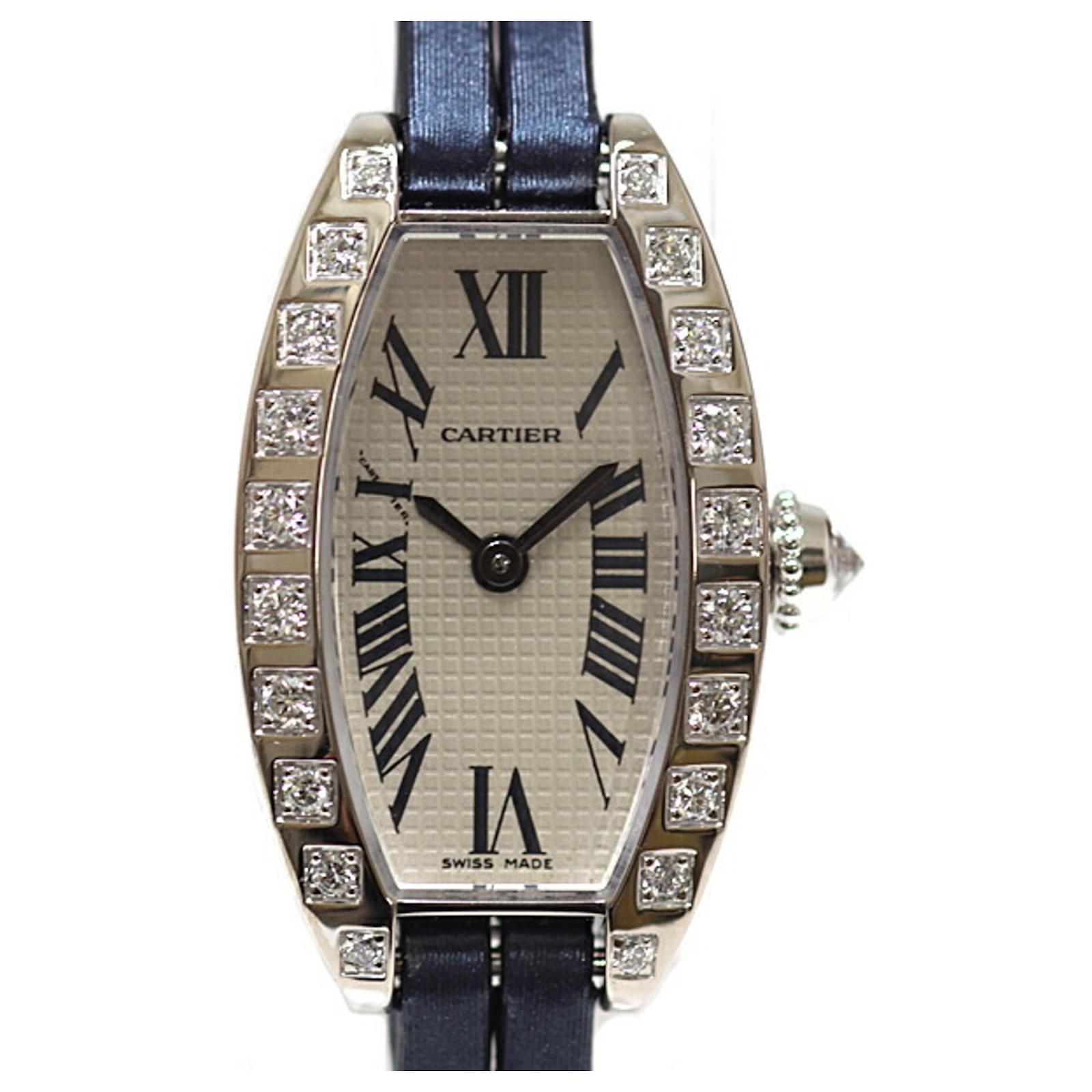 Cartier tonneau ladies best sale