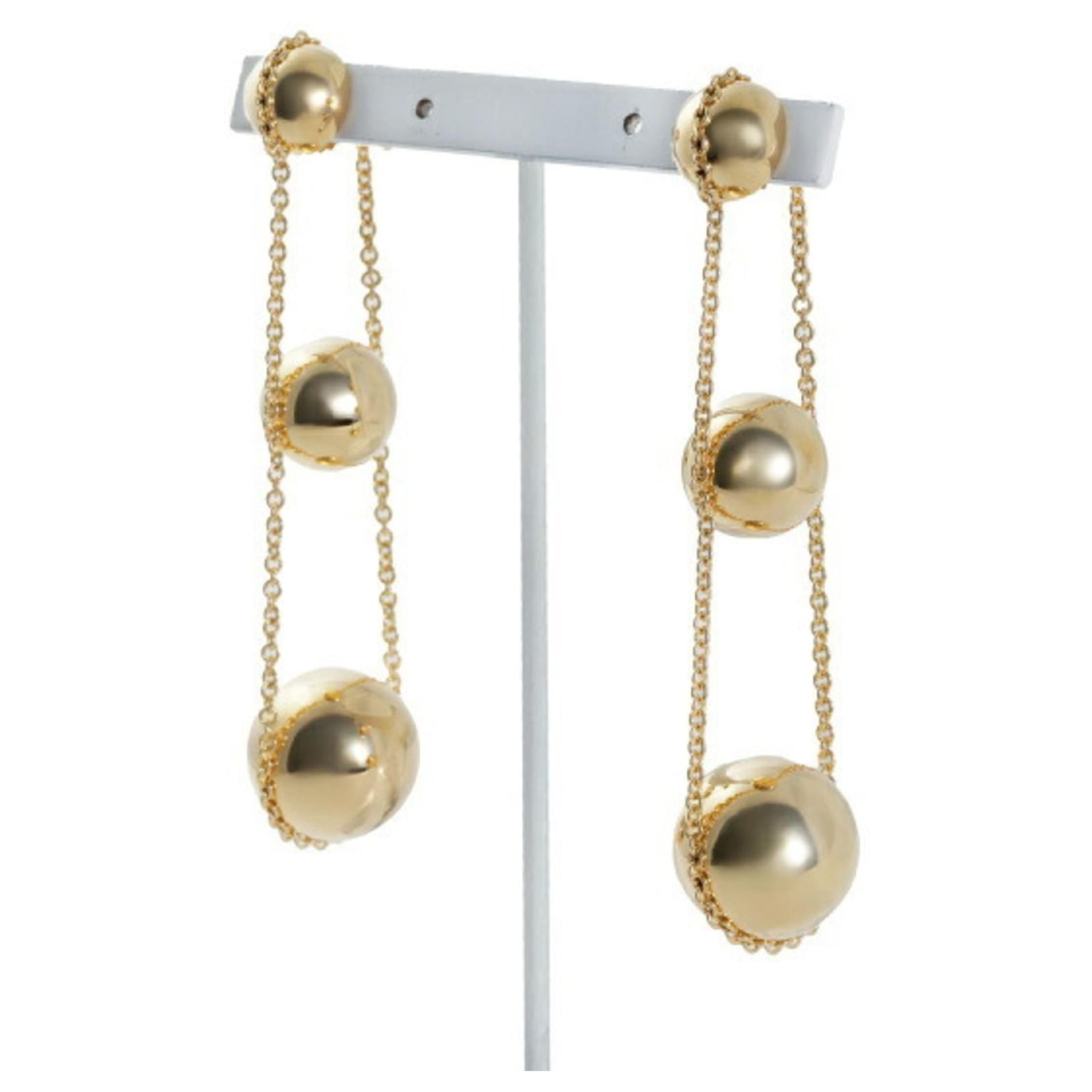 Tiffany & Co Tiffany Triple Drop Hardware K18YG Yellow Gold  